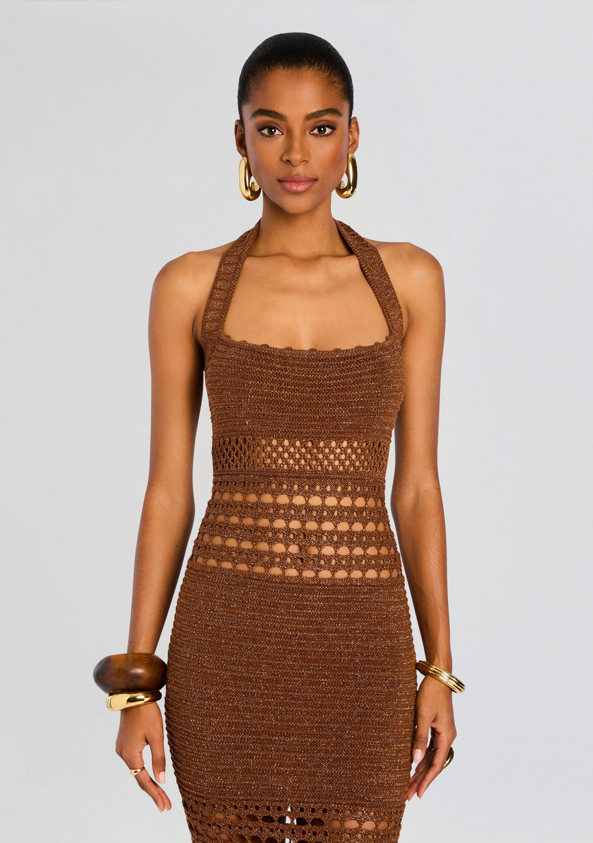 Jaycee Crochet Dress-Stylulu