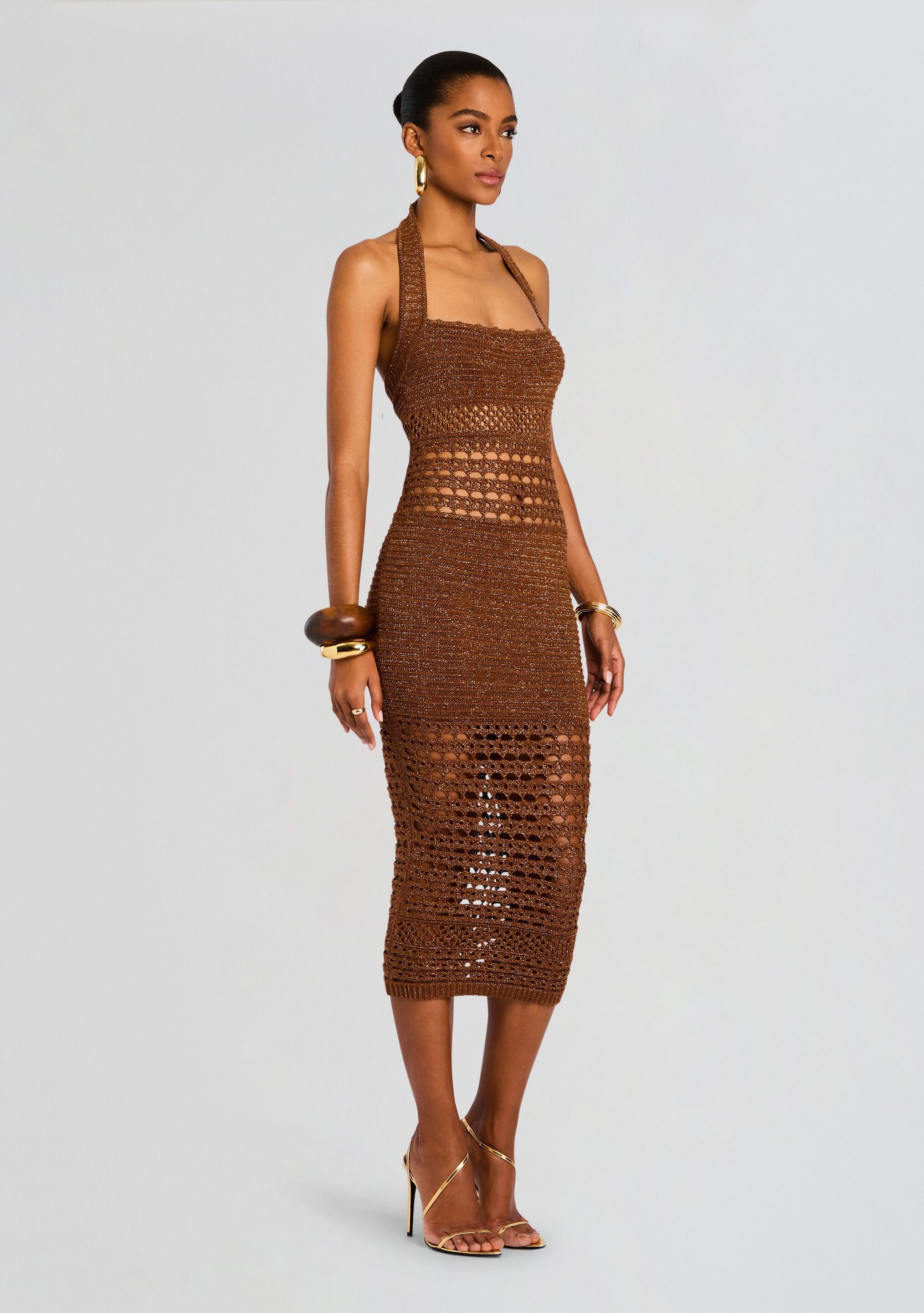 Jaycee Crochet Dress-Stylulu