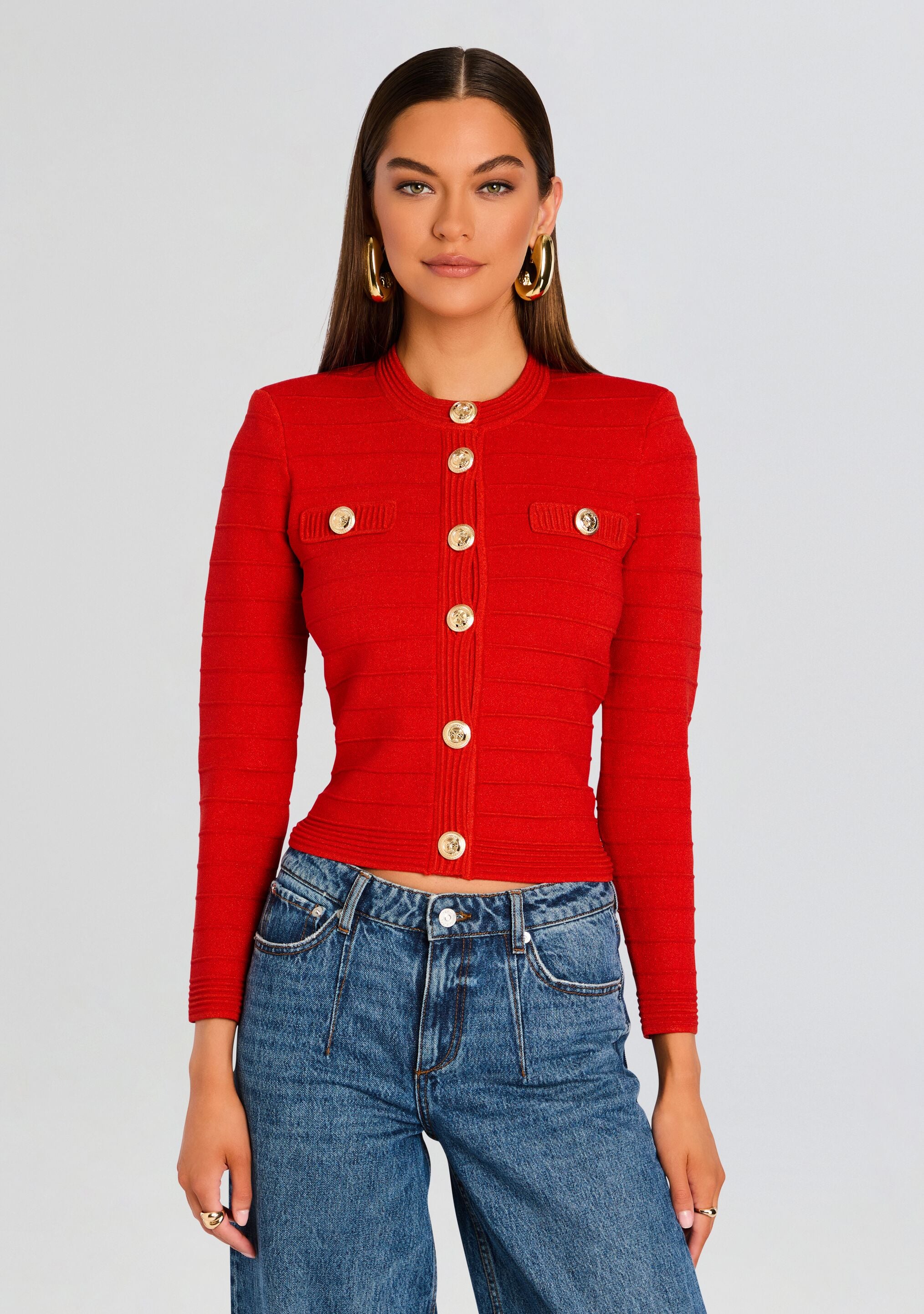 Penni Knit Jacket-Stylulu