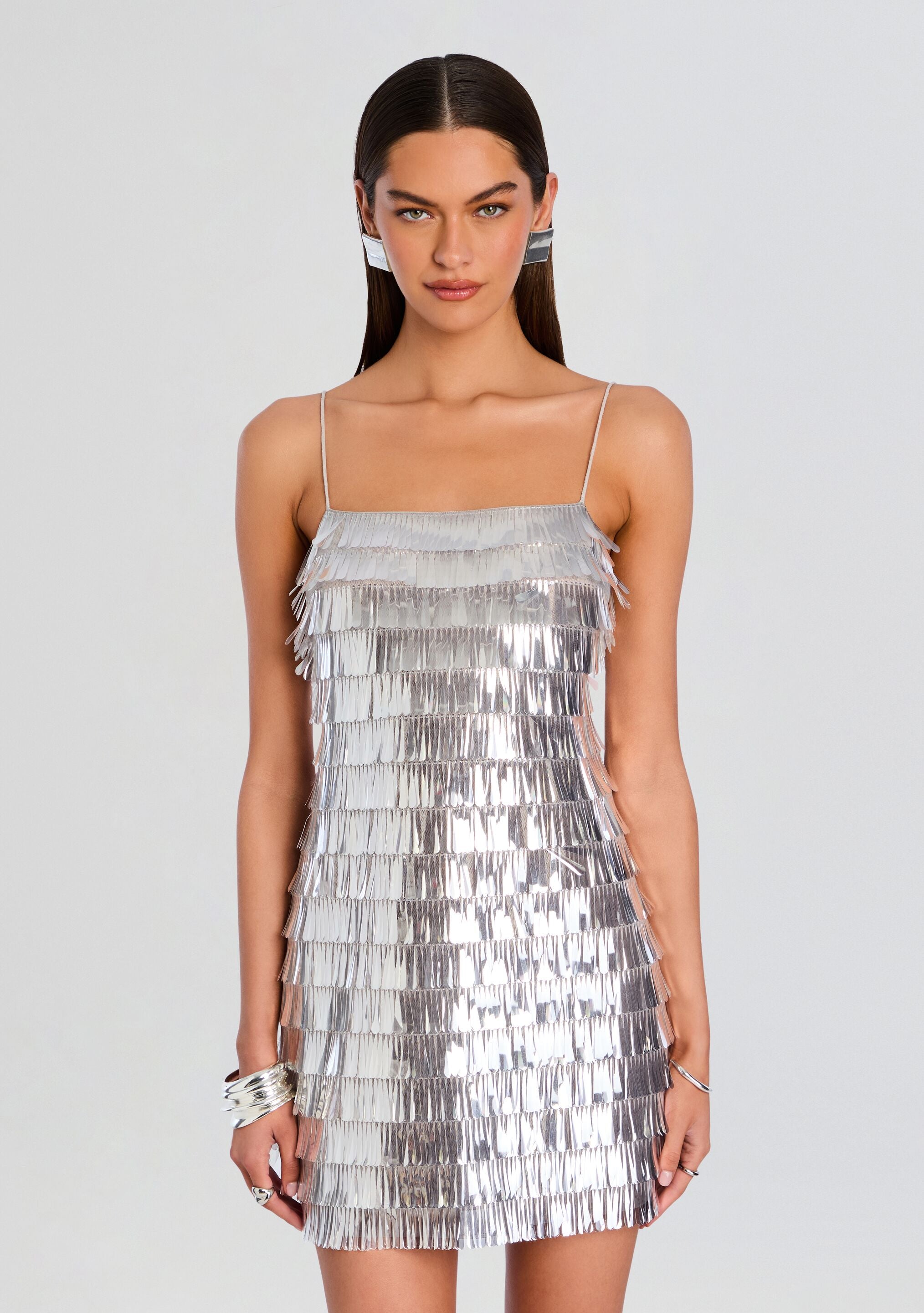 Amalie Sequin Dress-Stylulu