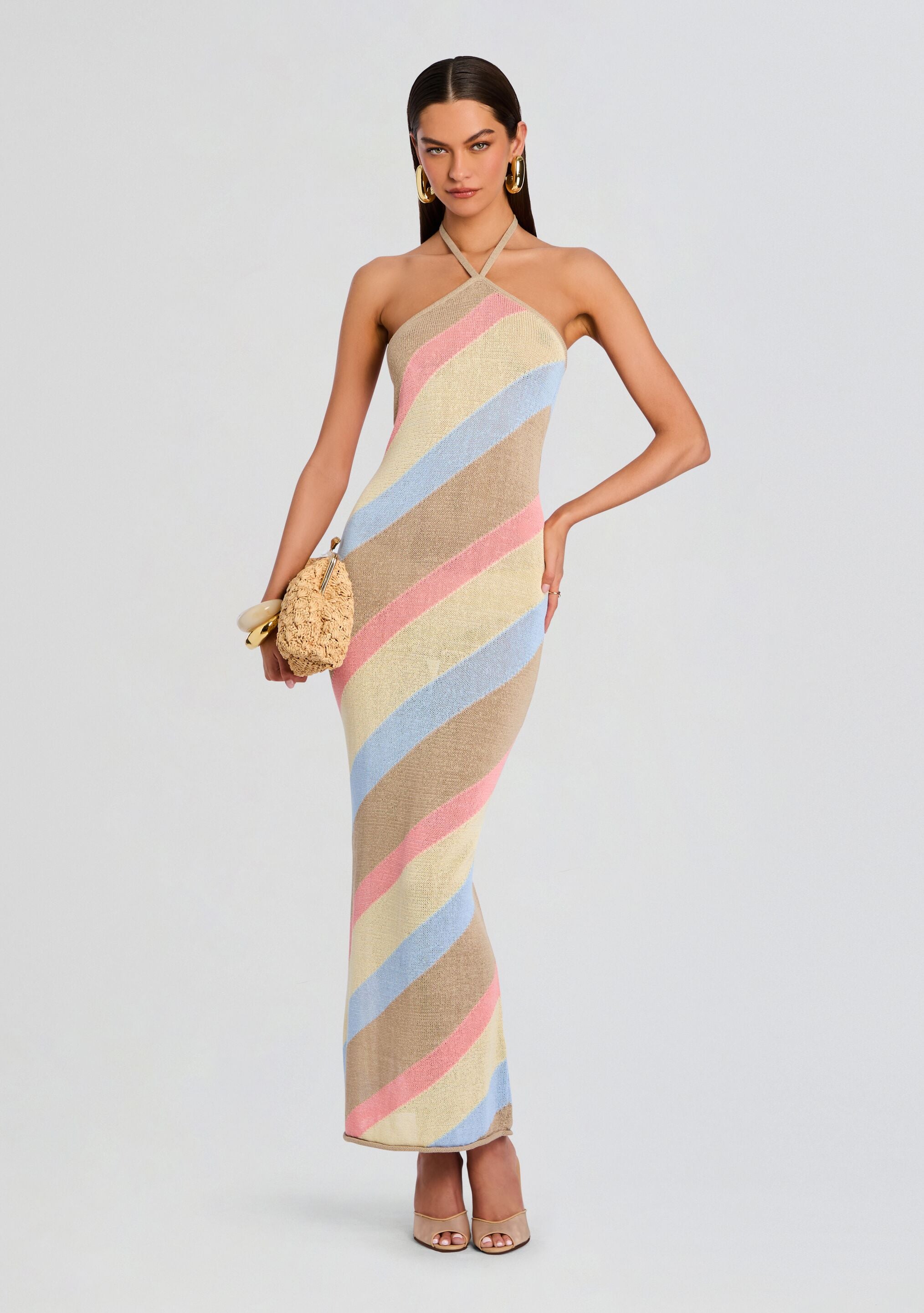 Dree Knit Maxi Dress-Stylulu