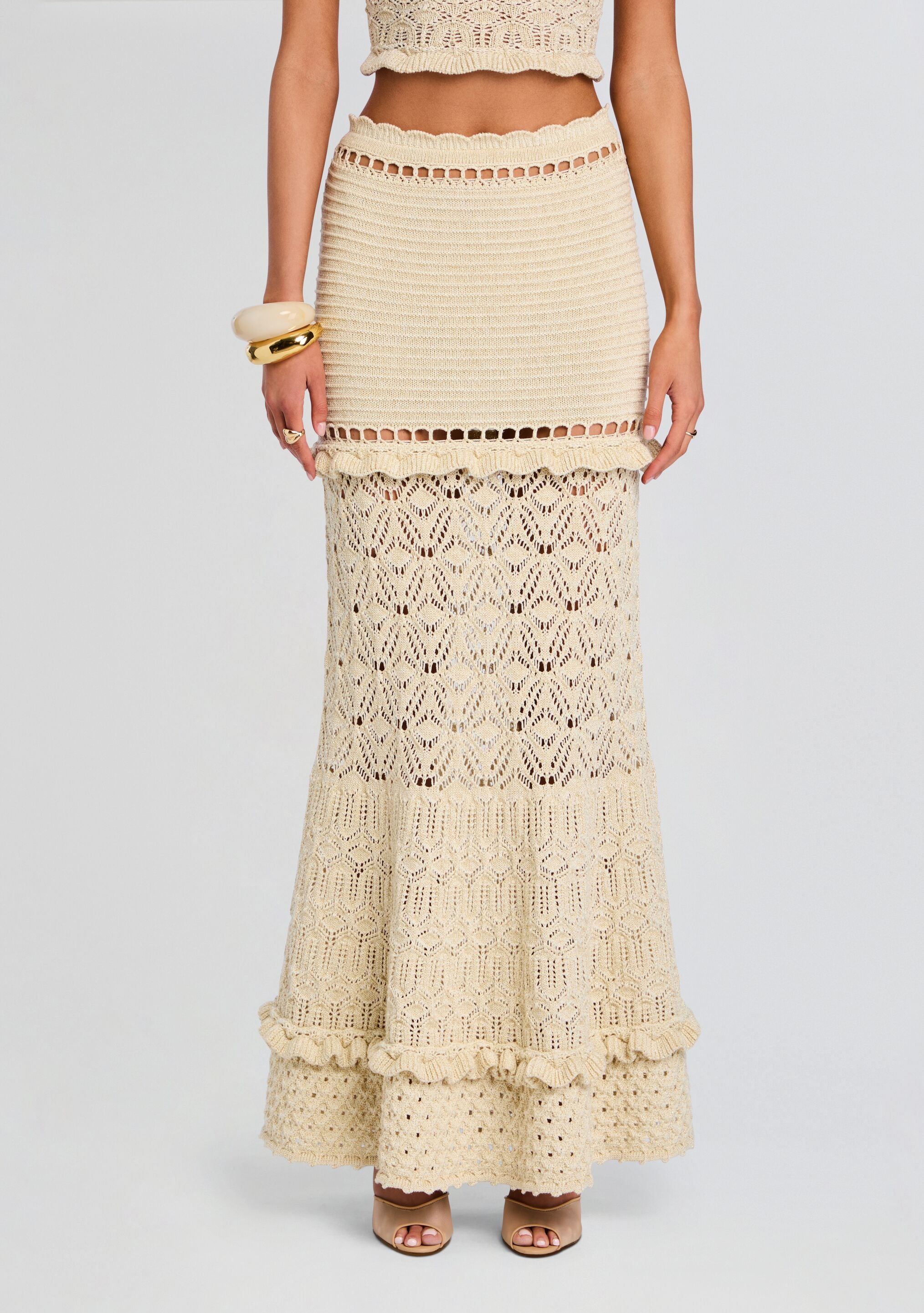 Magdalena Crochet Skirt-Stylulu