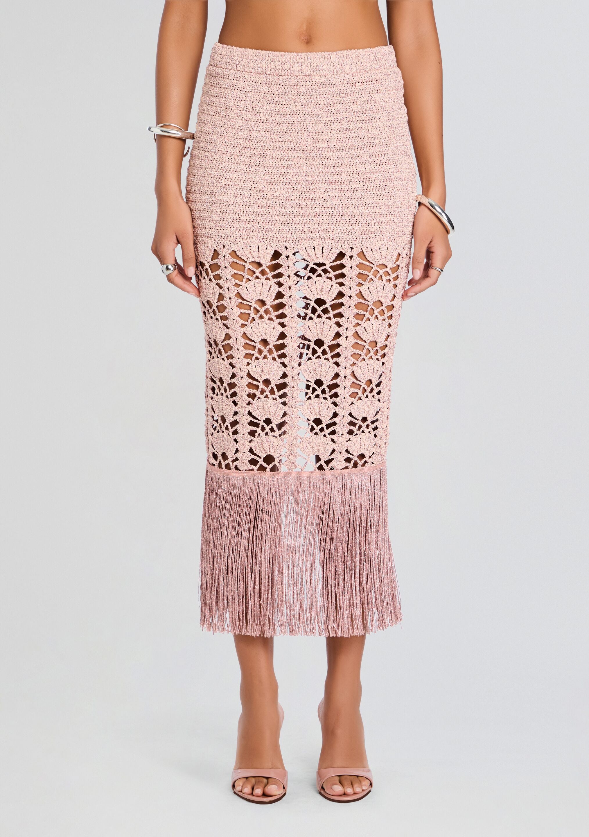 Naida Crochet Skirt-Stylulu