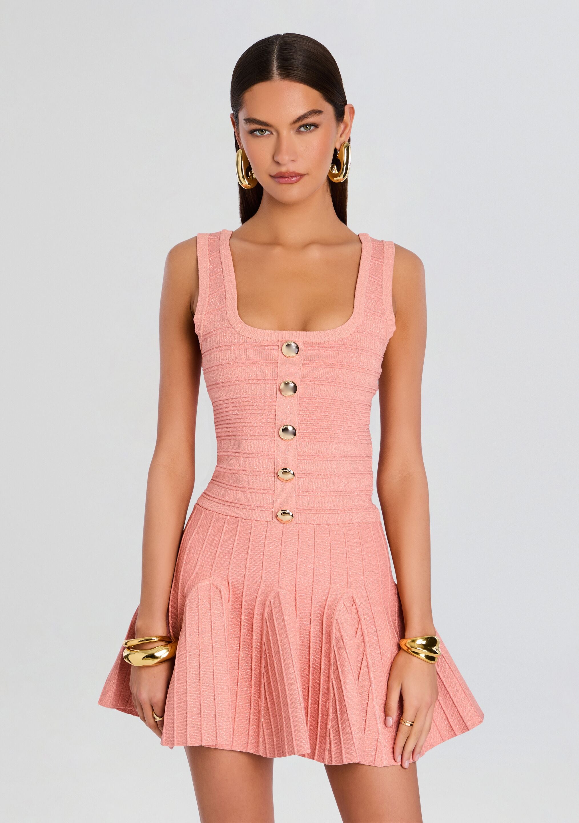 Brooke Bandage Knit Dress-Stylulu