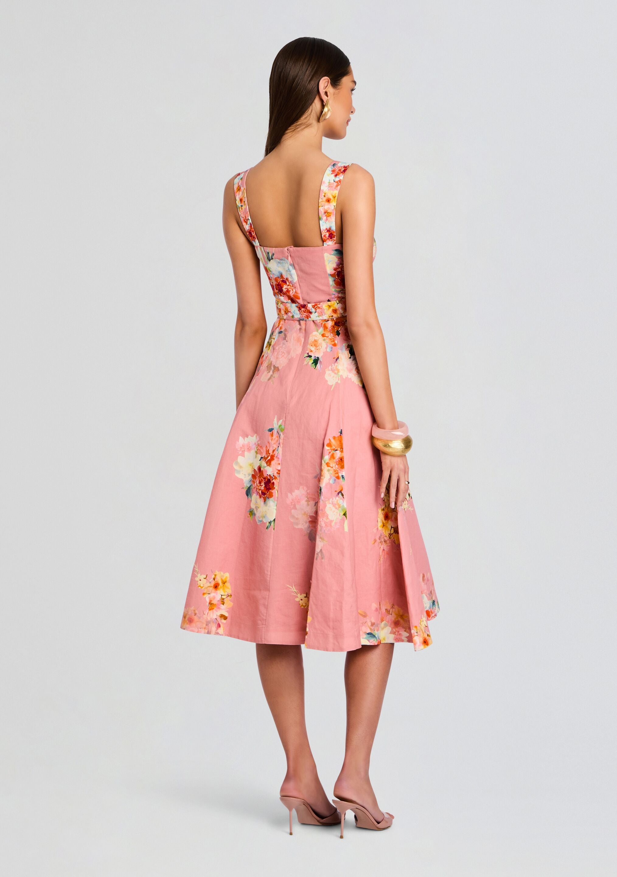 Saba Midi Dress-Stylulu