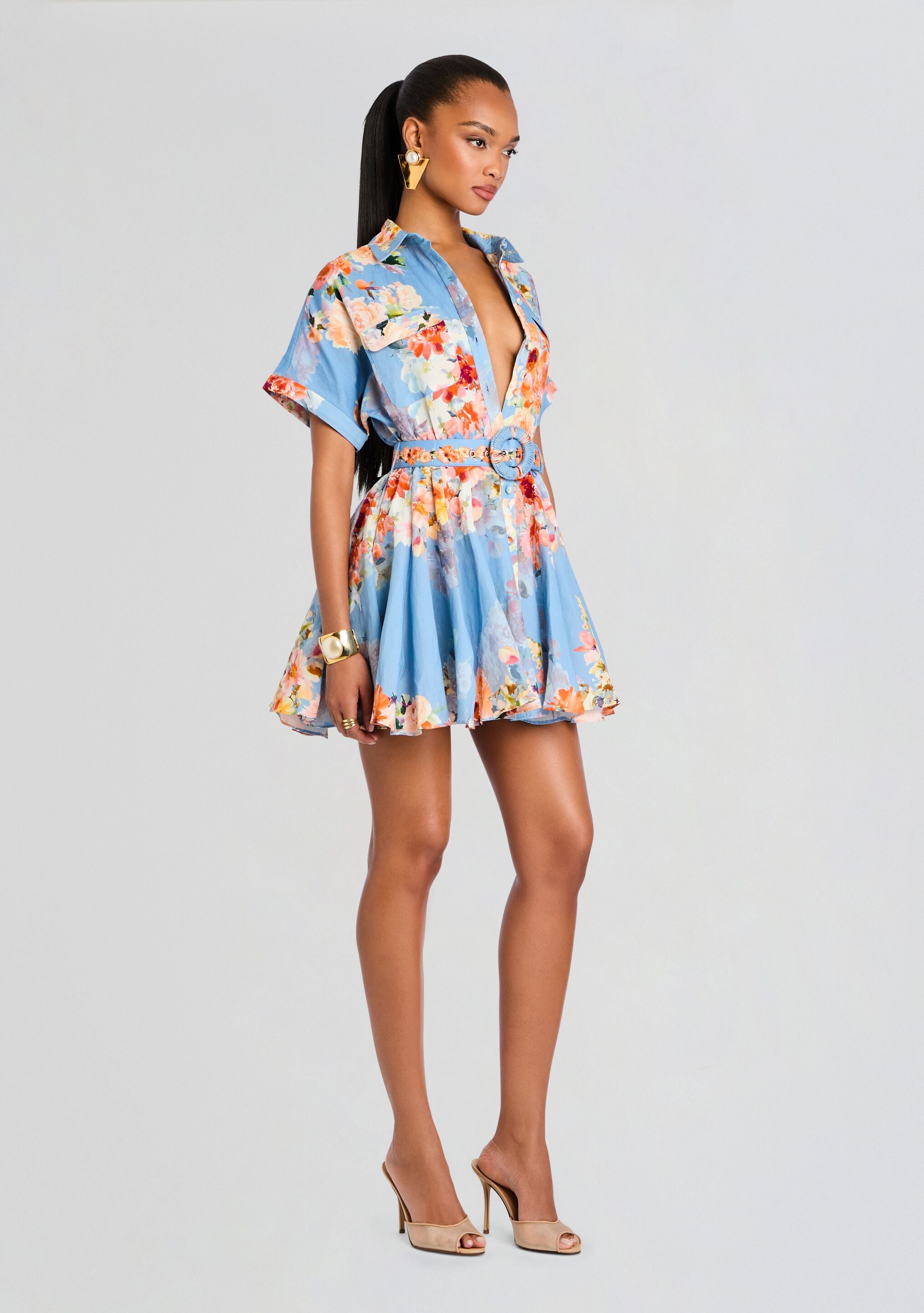 Saba Short Dress-Stylulu