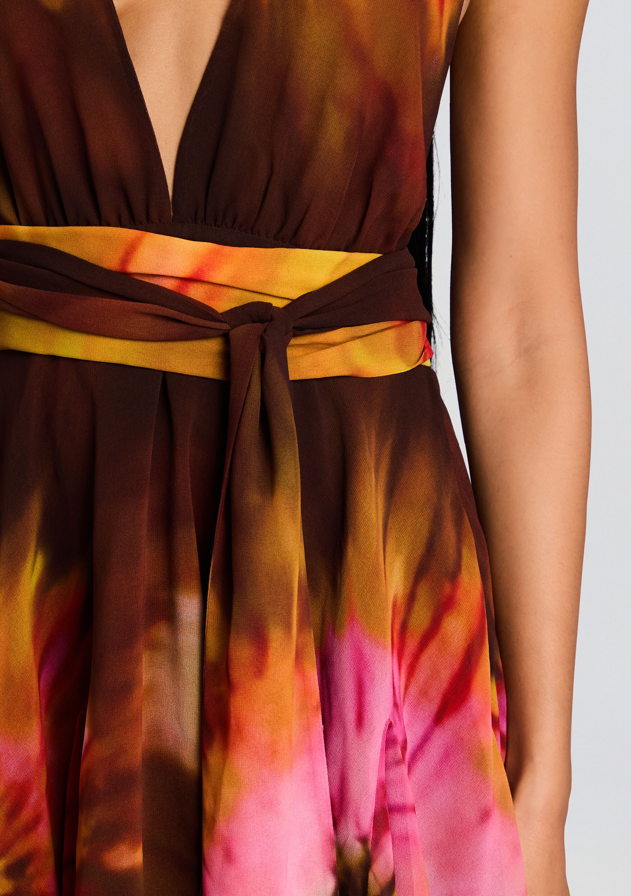 Briola Chiffon Dress-Stylulu