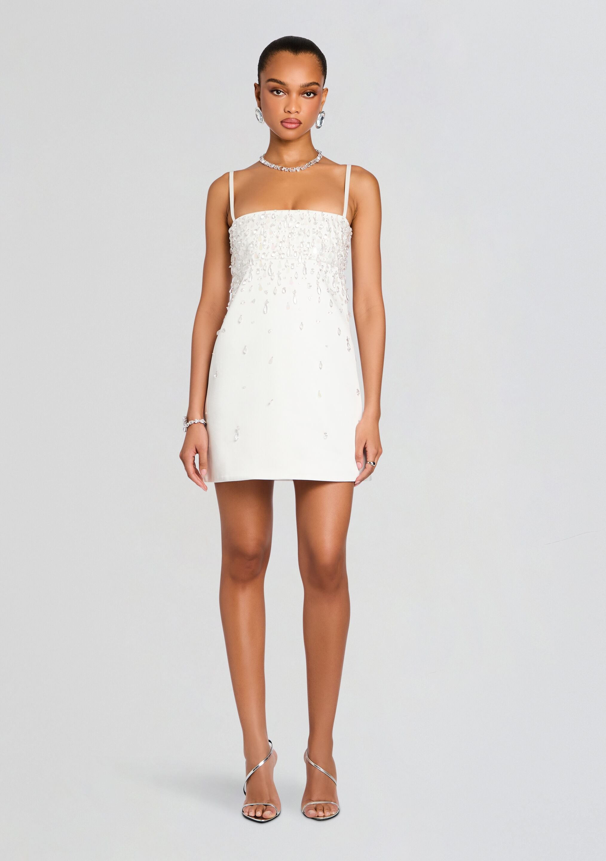 Cornelia Embellished Dress-Stylulu