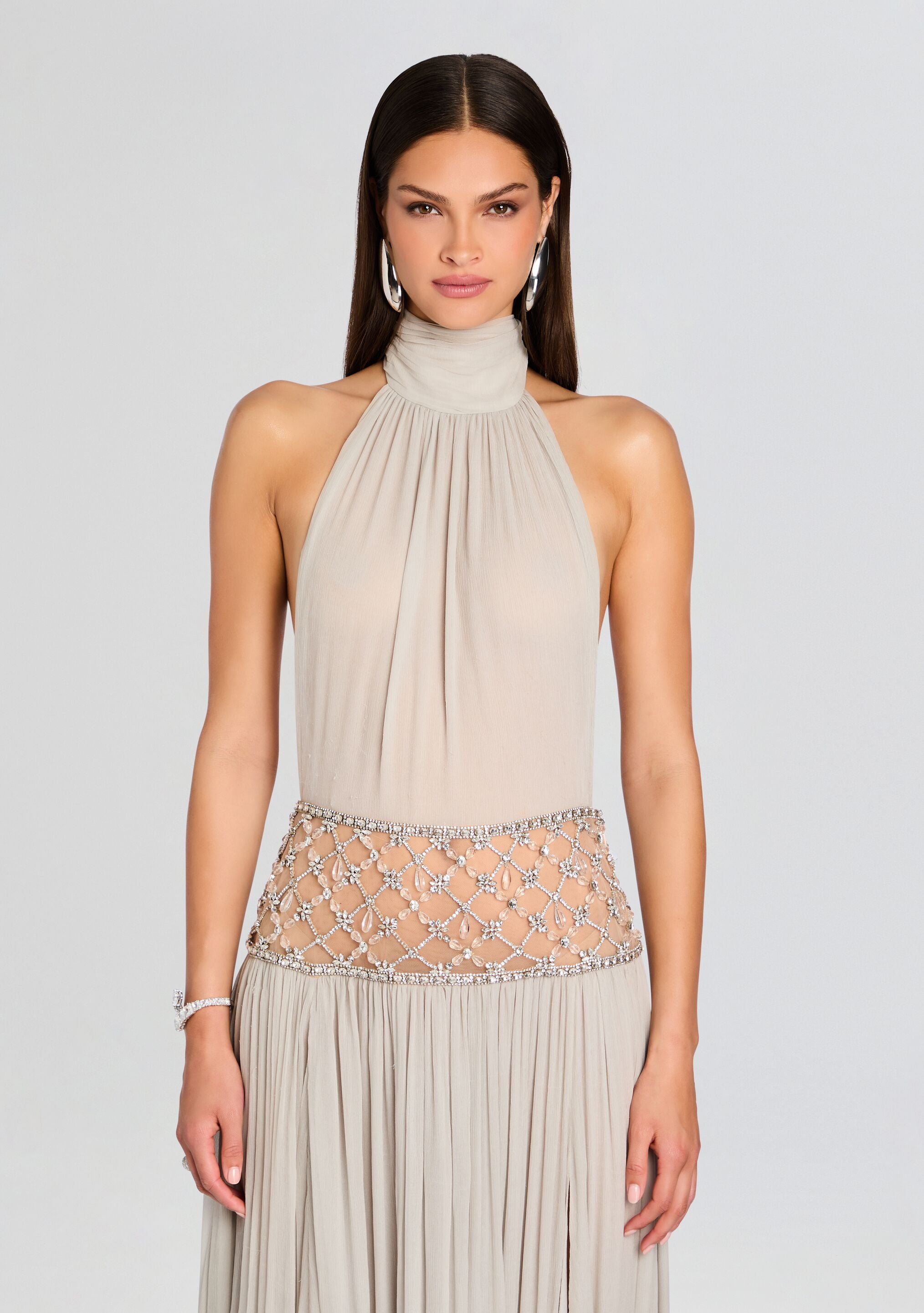 Kreeli Embellished Dress-Stylulu