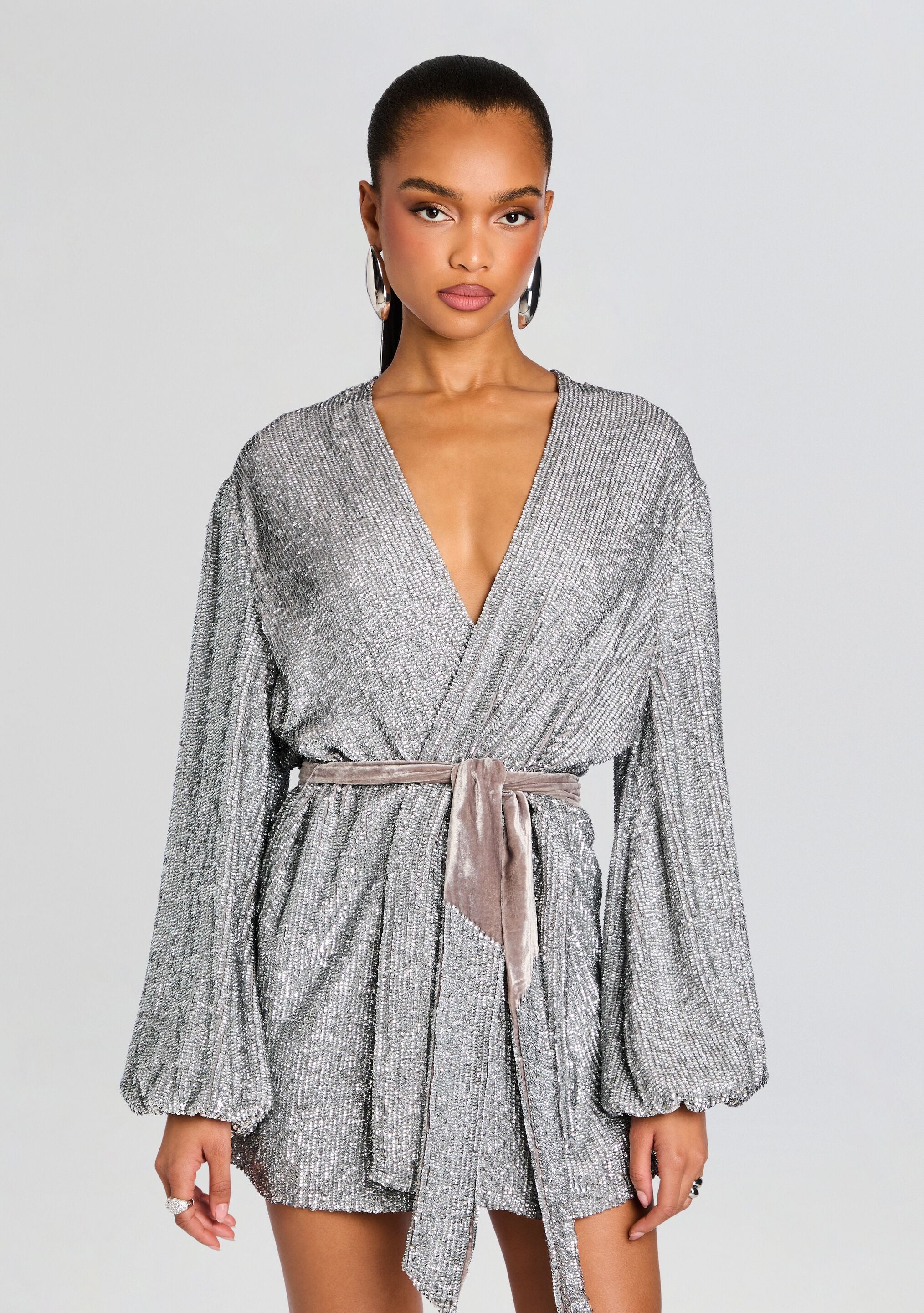 Gabrielle Sequin Robe-Stylulu