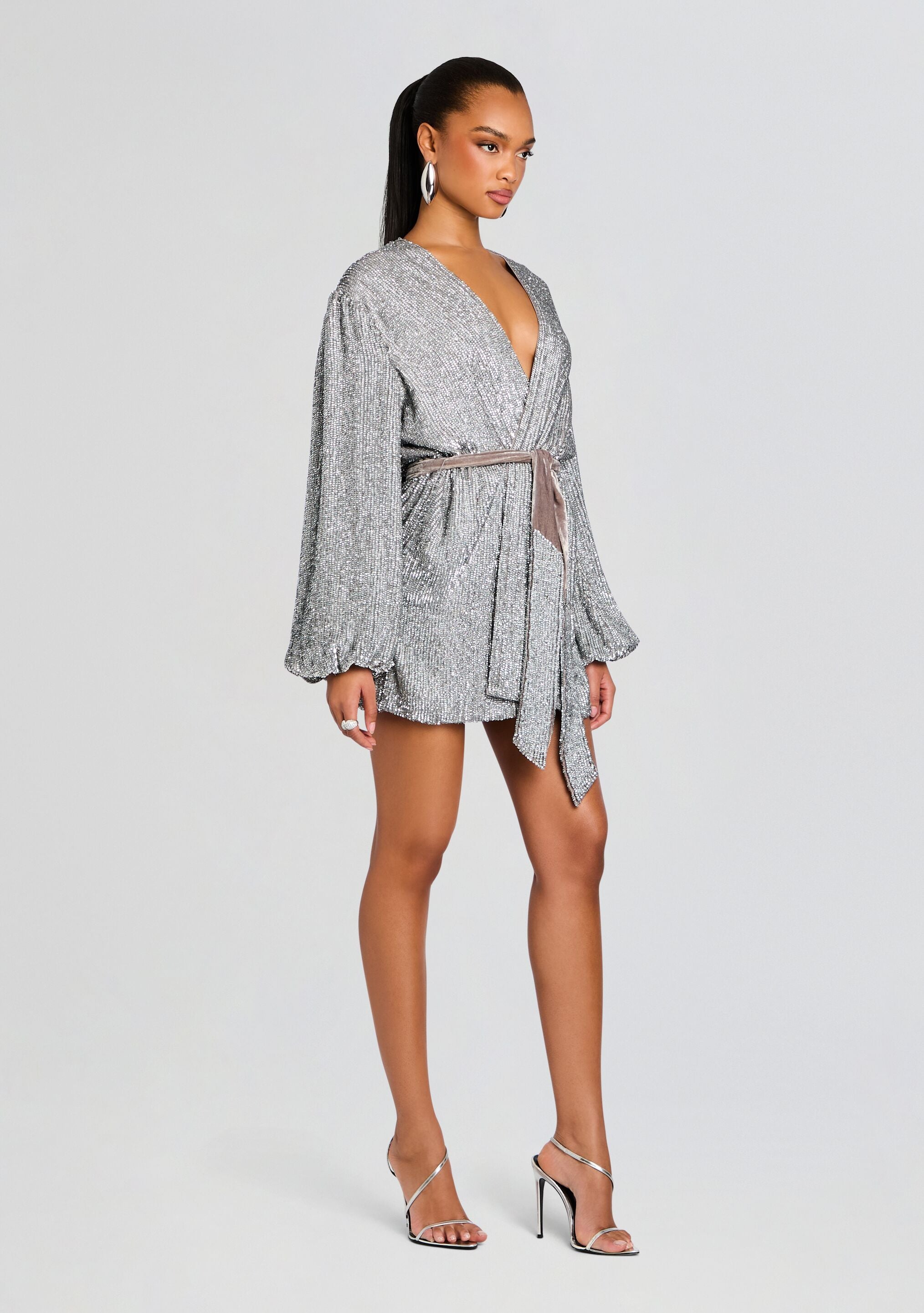 Gabrielle Sequin Robe-Stylulu