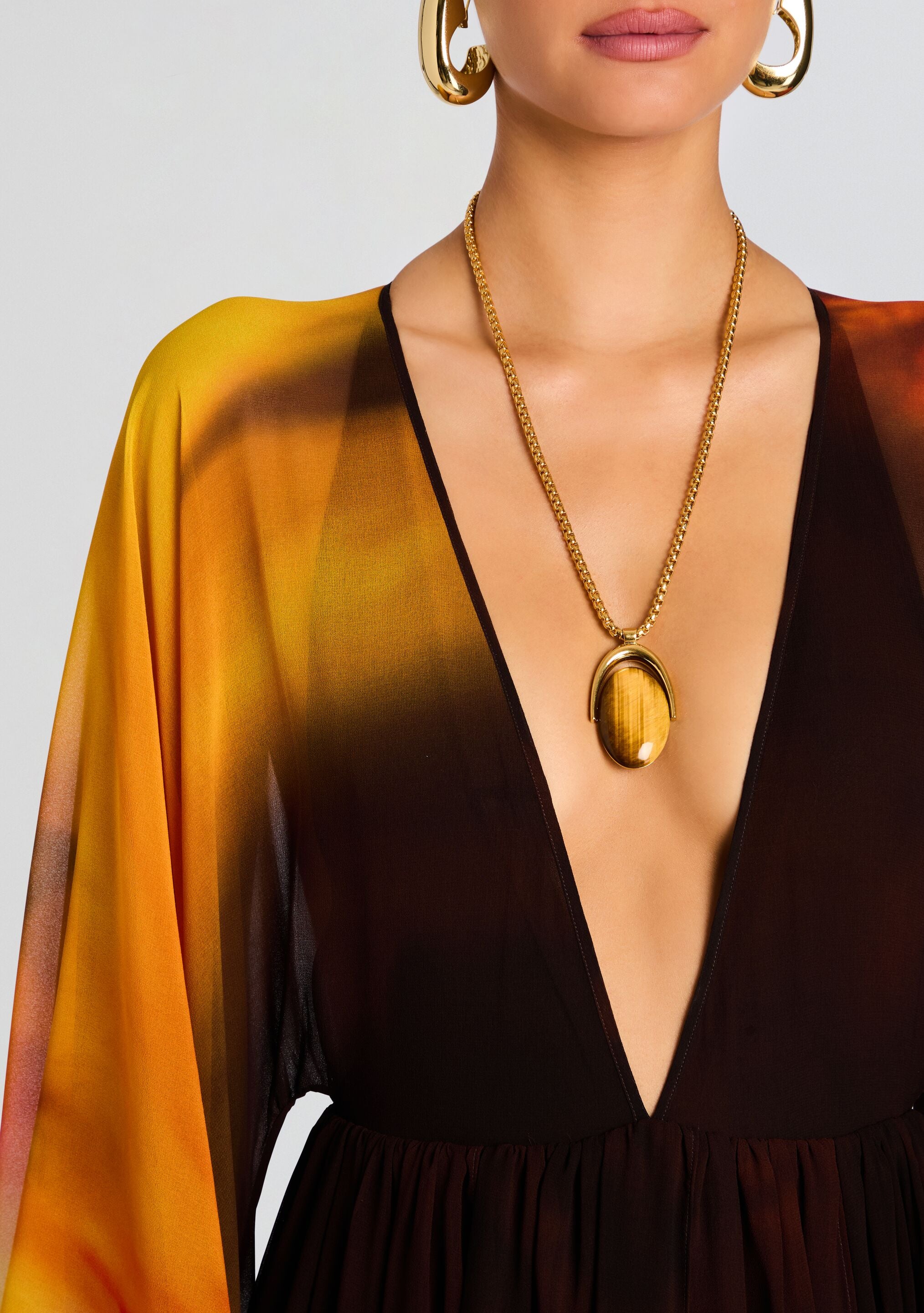 Hedley Chiffon Dress-Stylulu