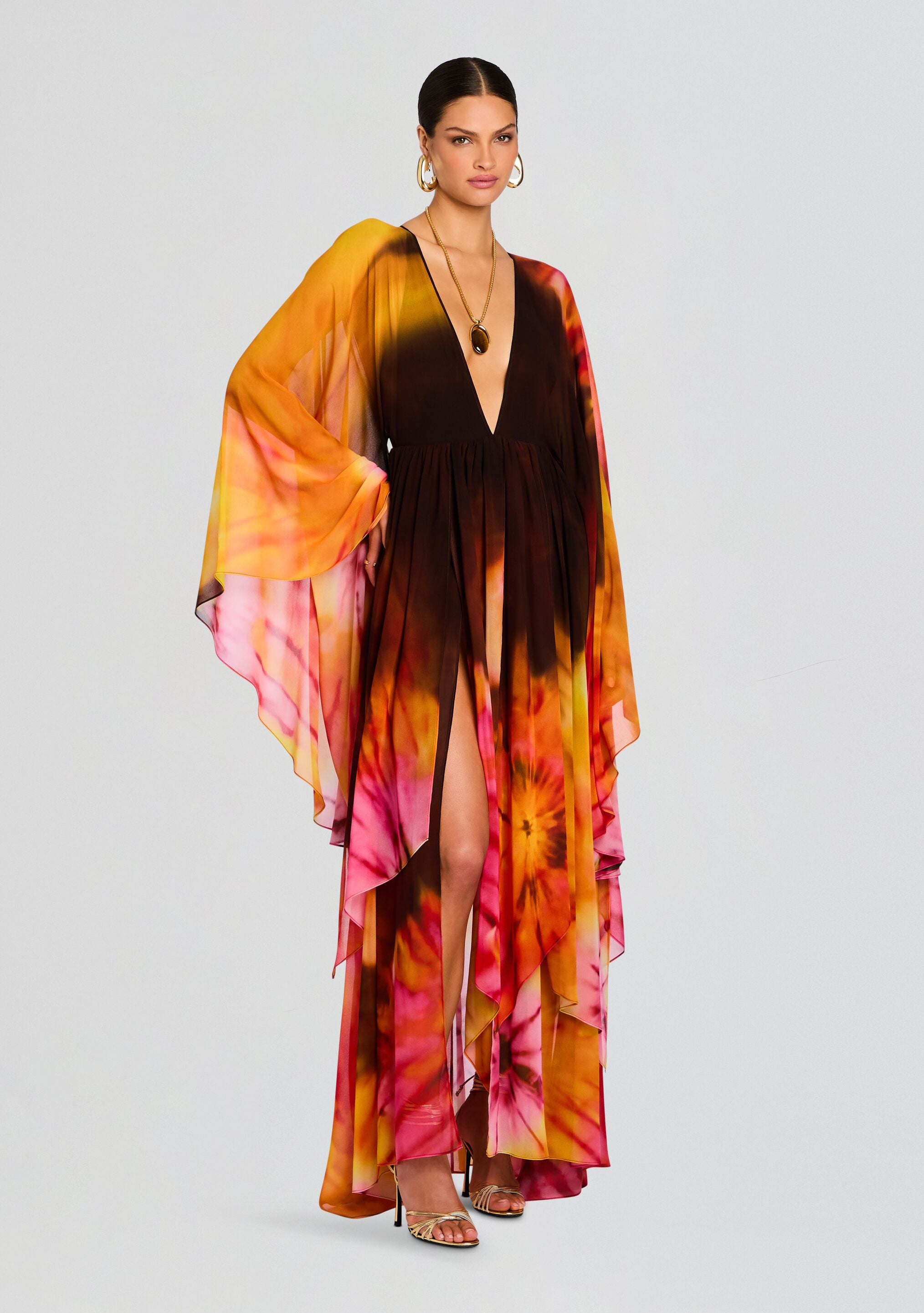 Hedley Chiffon Dress-Stylulu