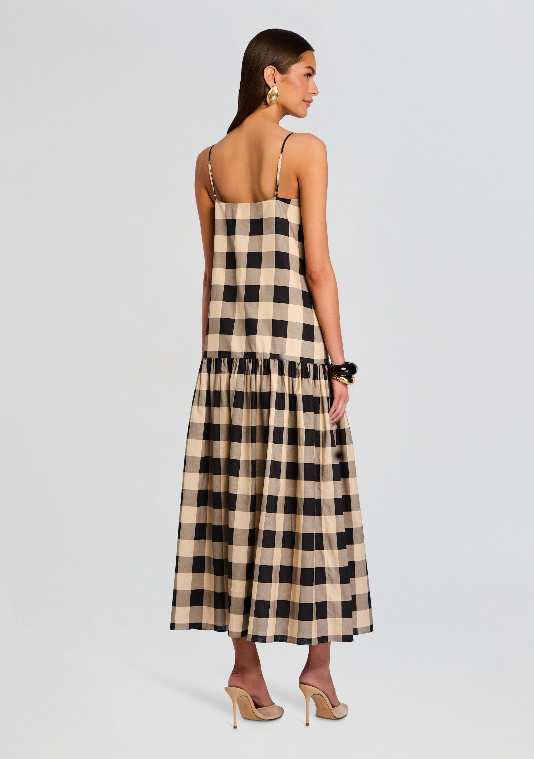 Aydan Linen Maxi Dress-Stylulu