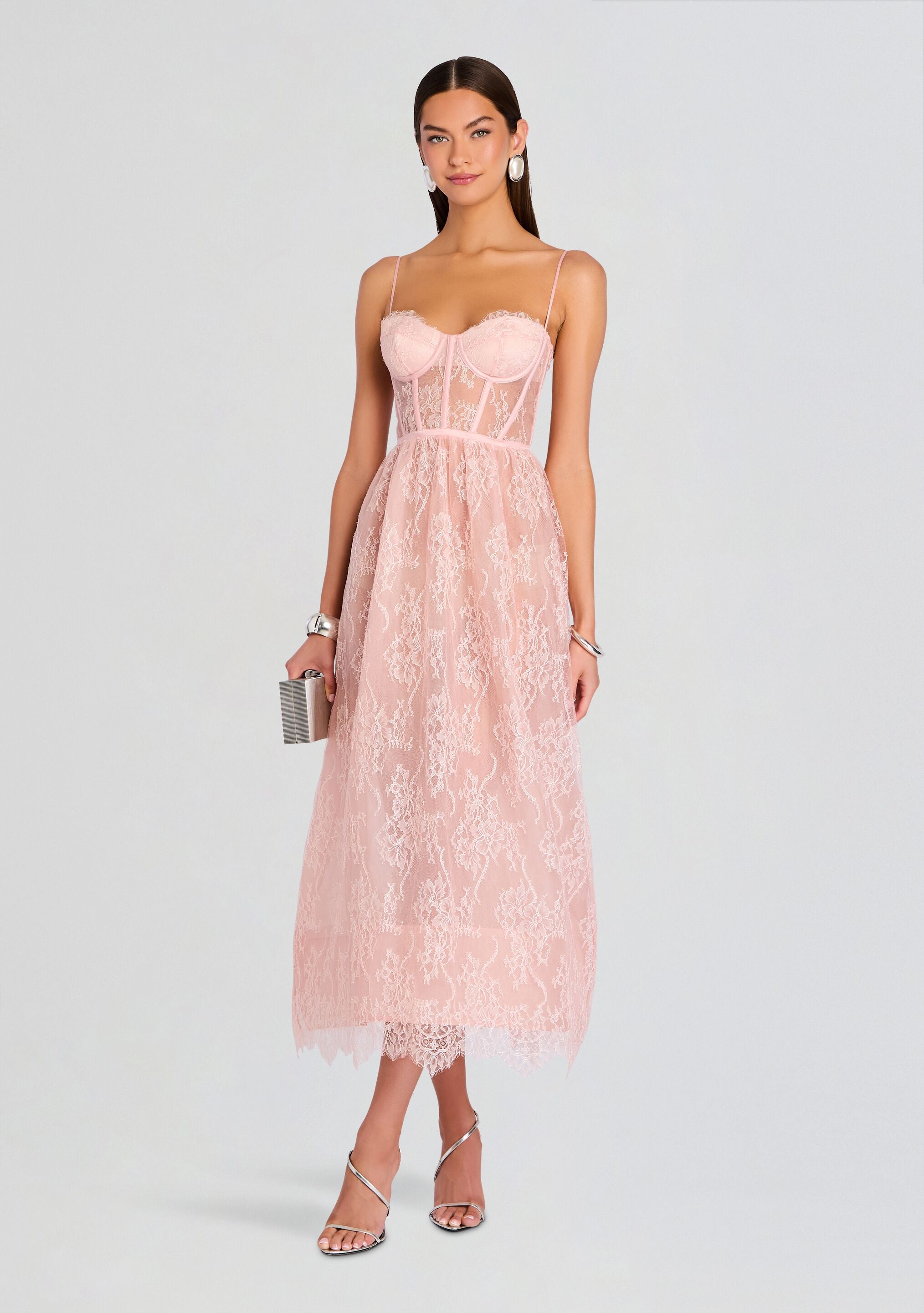 Kendy Lace Dress-Stylulu