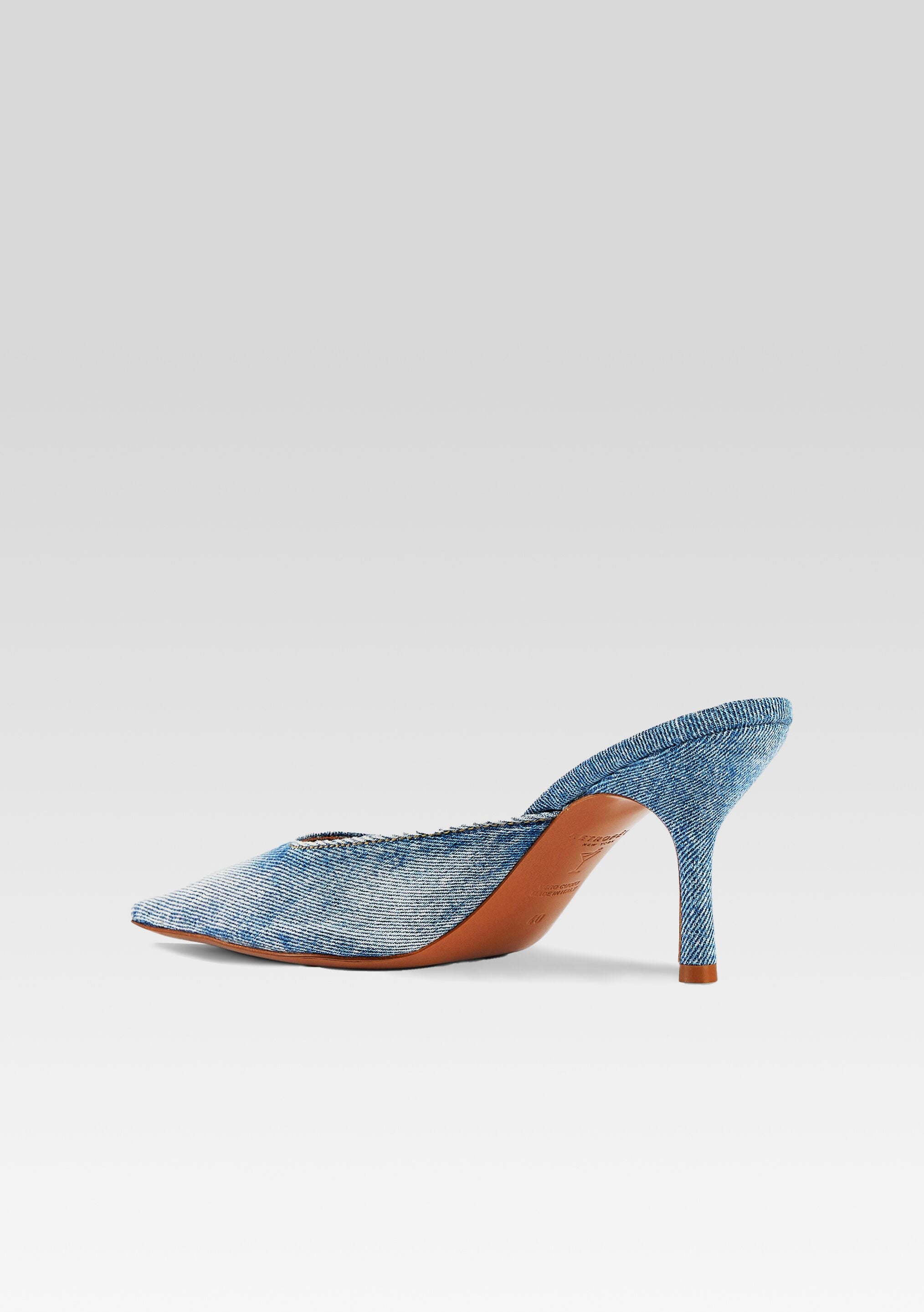 Daphne Denim Mule-Stylulu