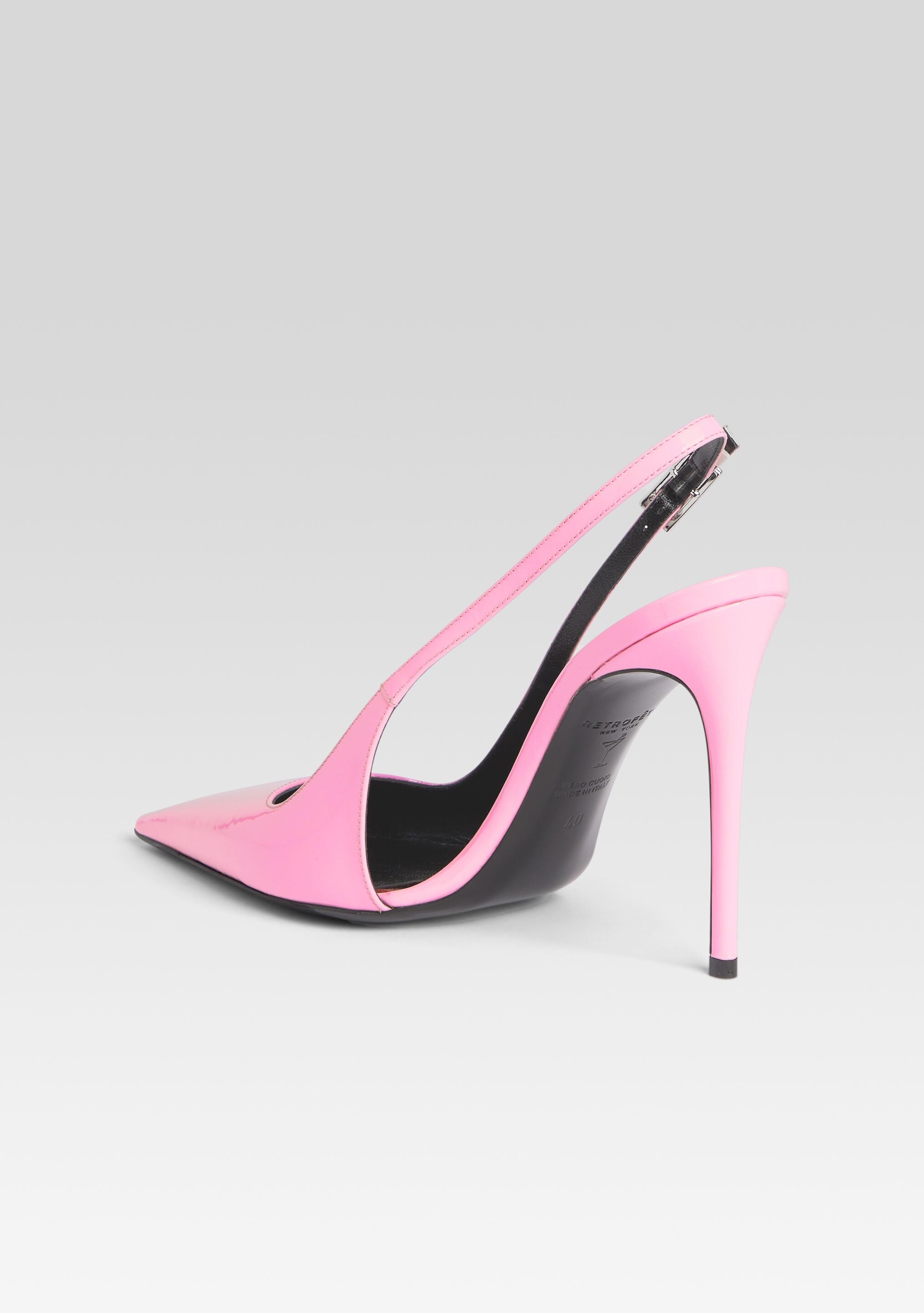 Gwyneth Leather Slingback-Stylulu