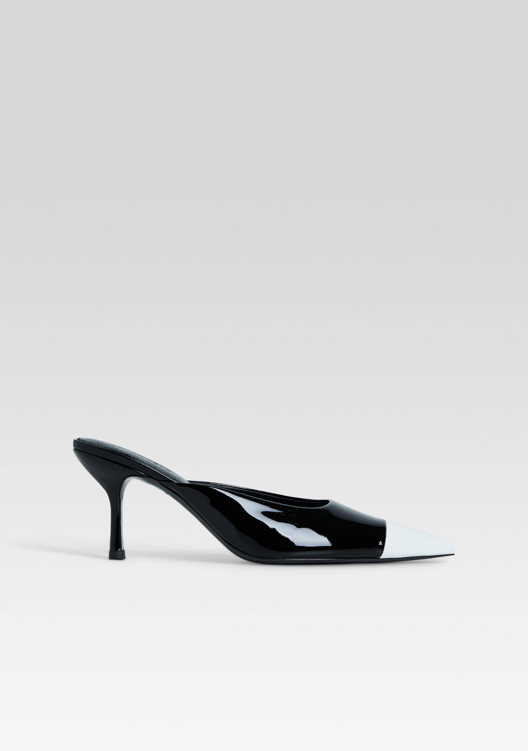 Allegra Leather Kitten Mule-Stylulu