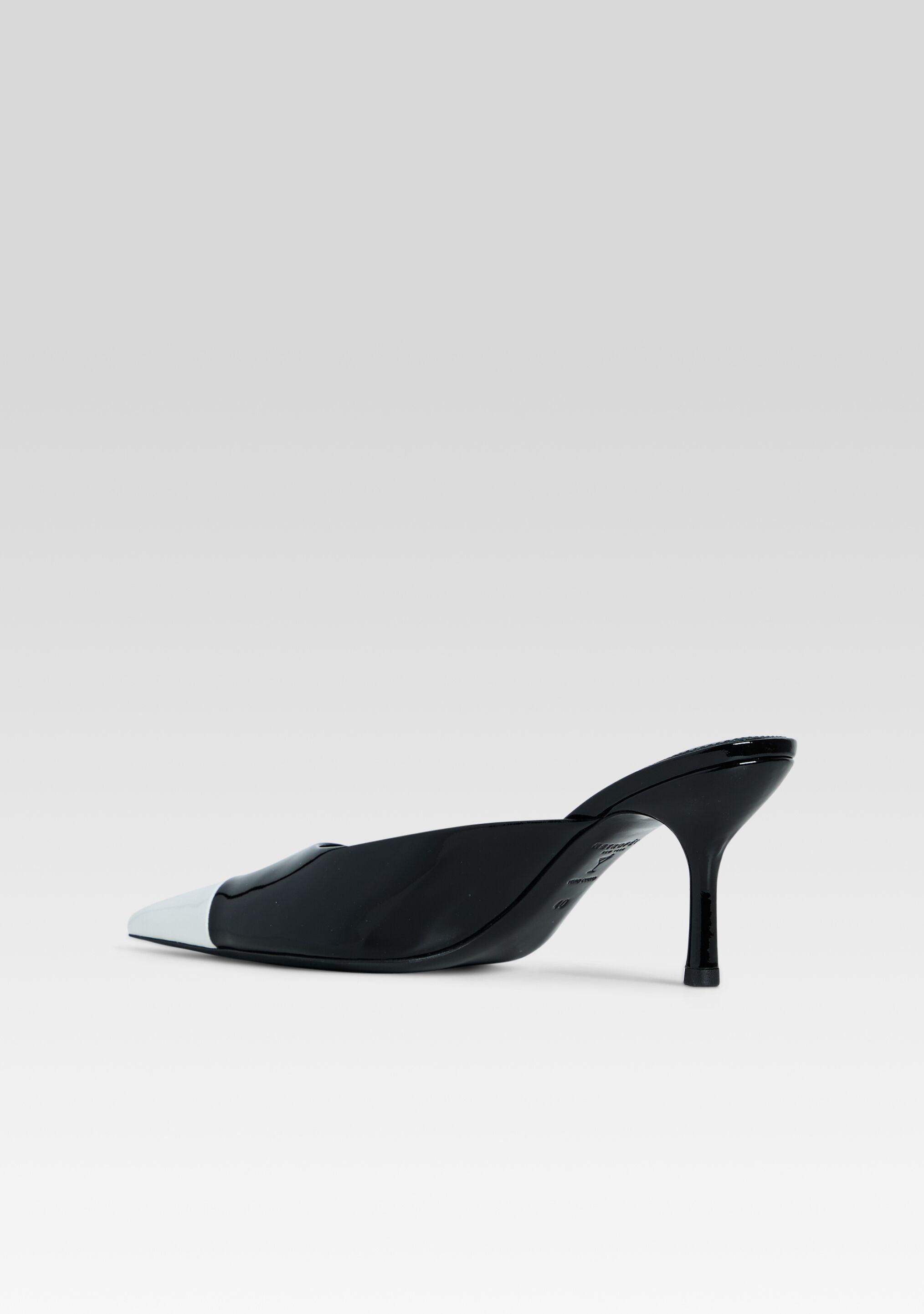 Allegra Leather Kitten Mule-Stylulu