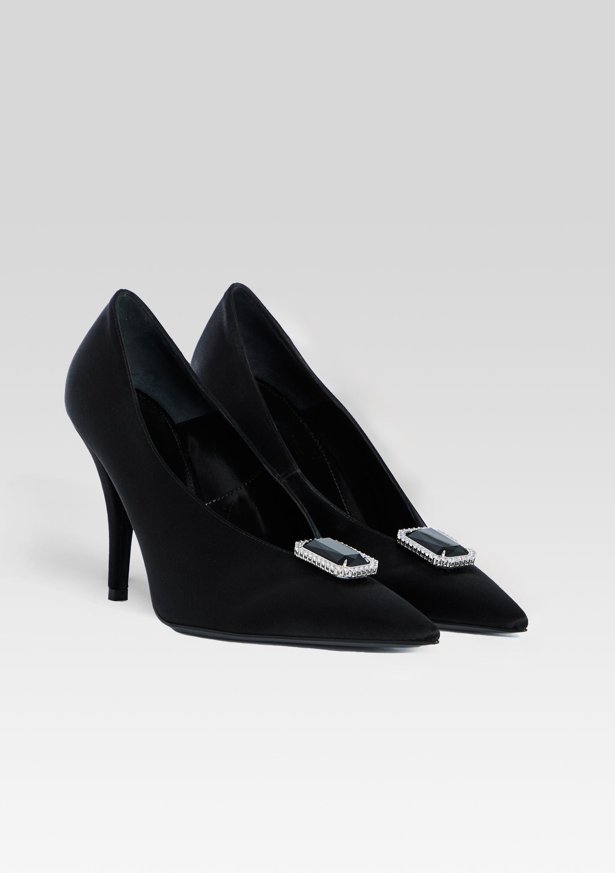 Corinna Satin Heel-Stylulu