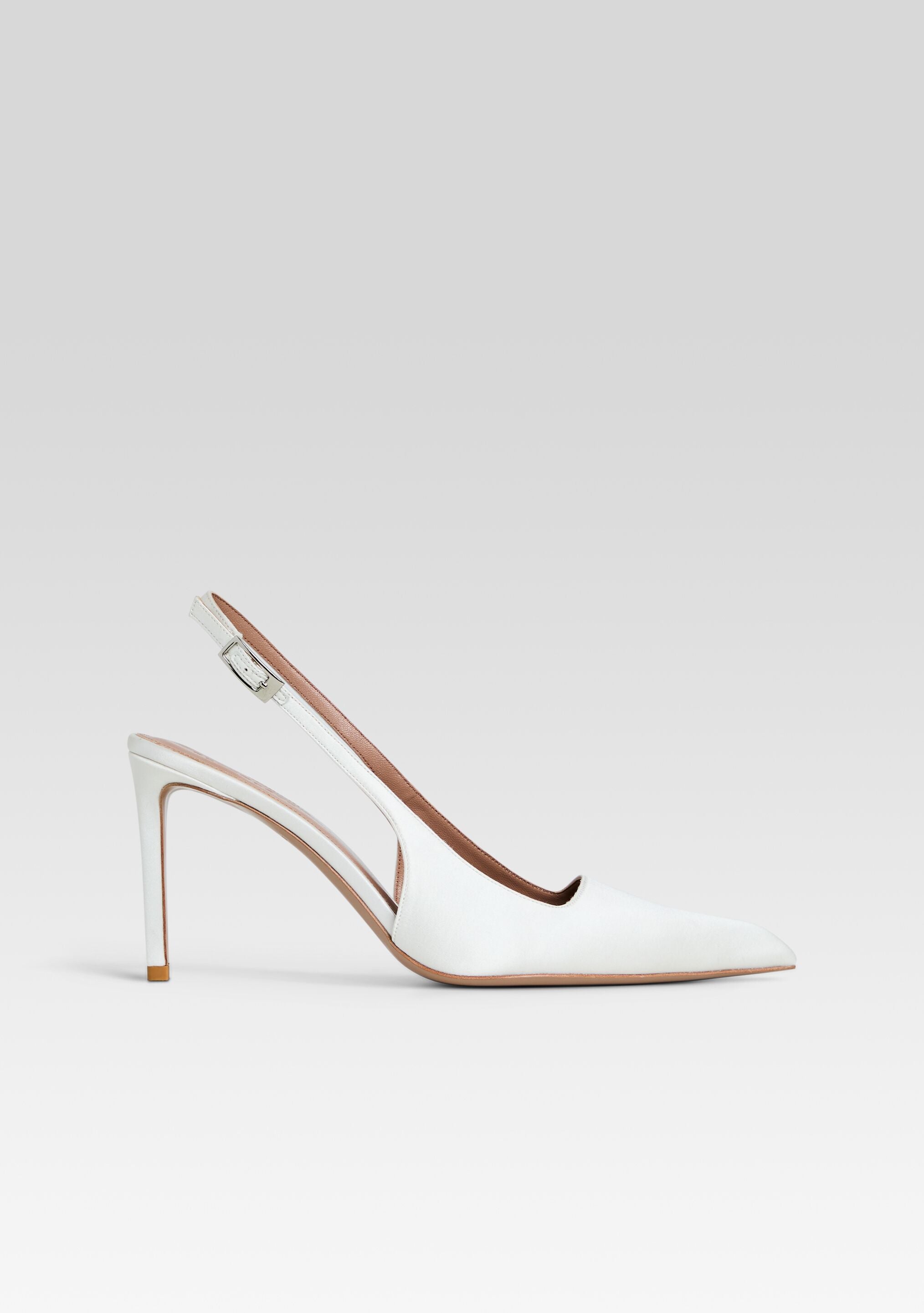 Evelyn Satin Slingback-Stylulu