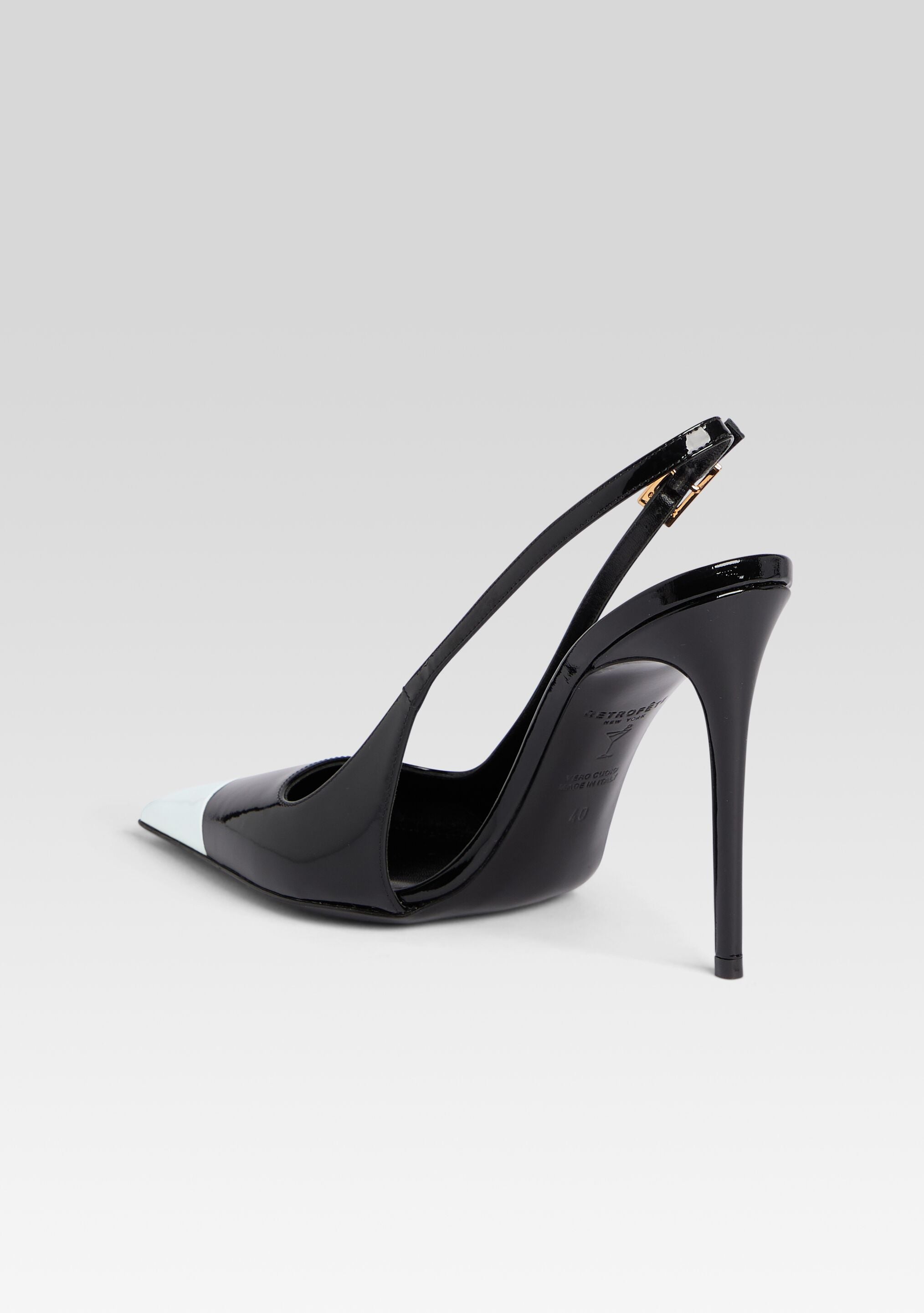 Simona Leather Slingback-Stylulu