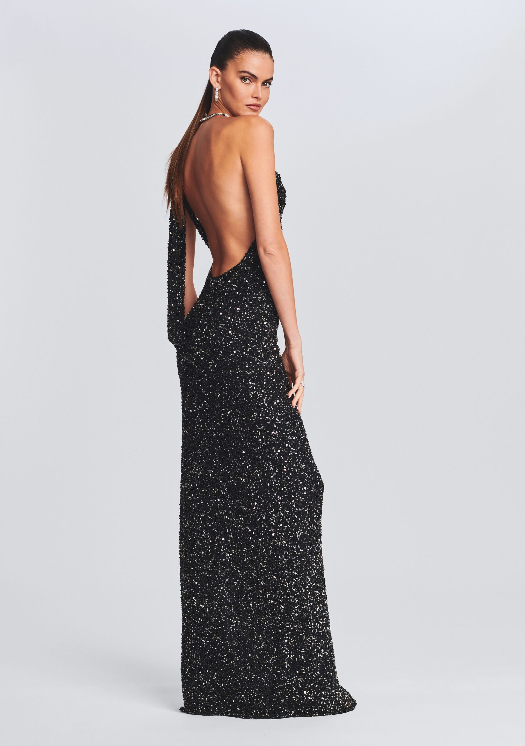 Celine Sequin Dress-Stylulu