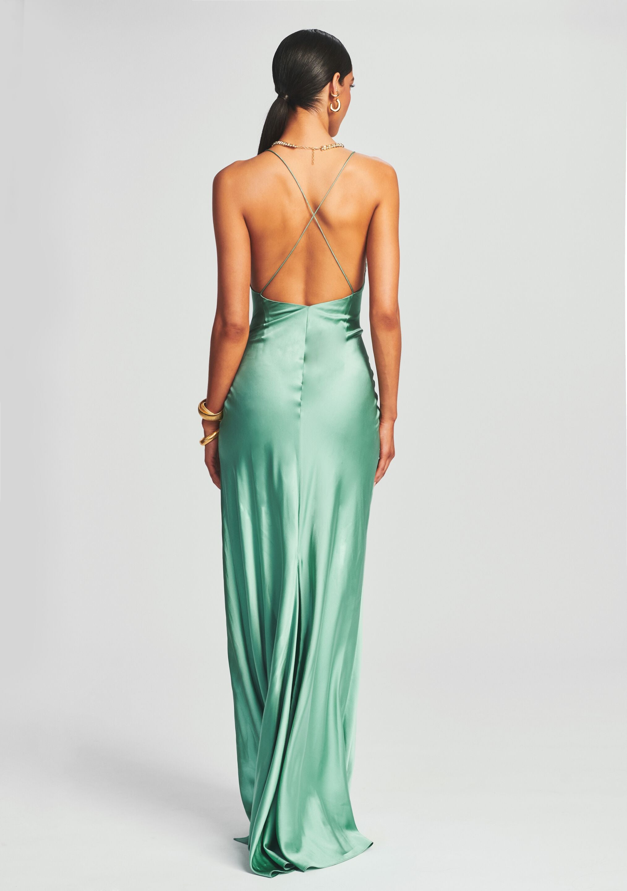 Emma Silk Gown-Stylulu