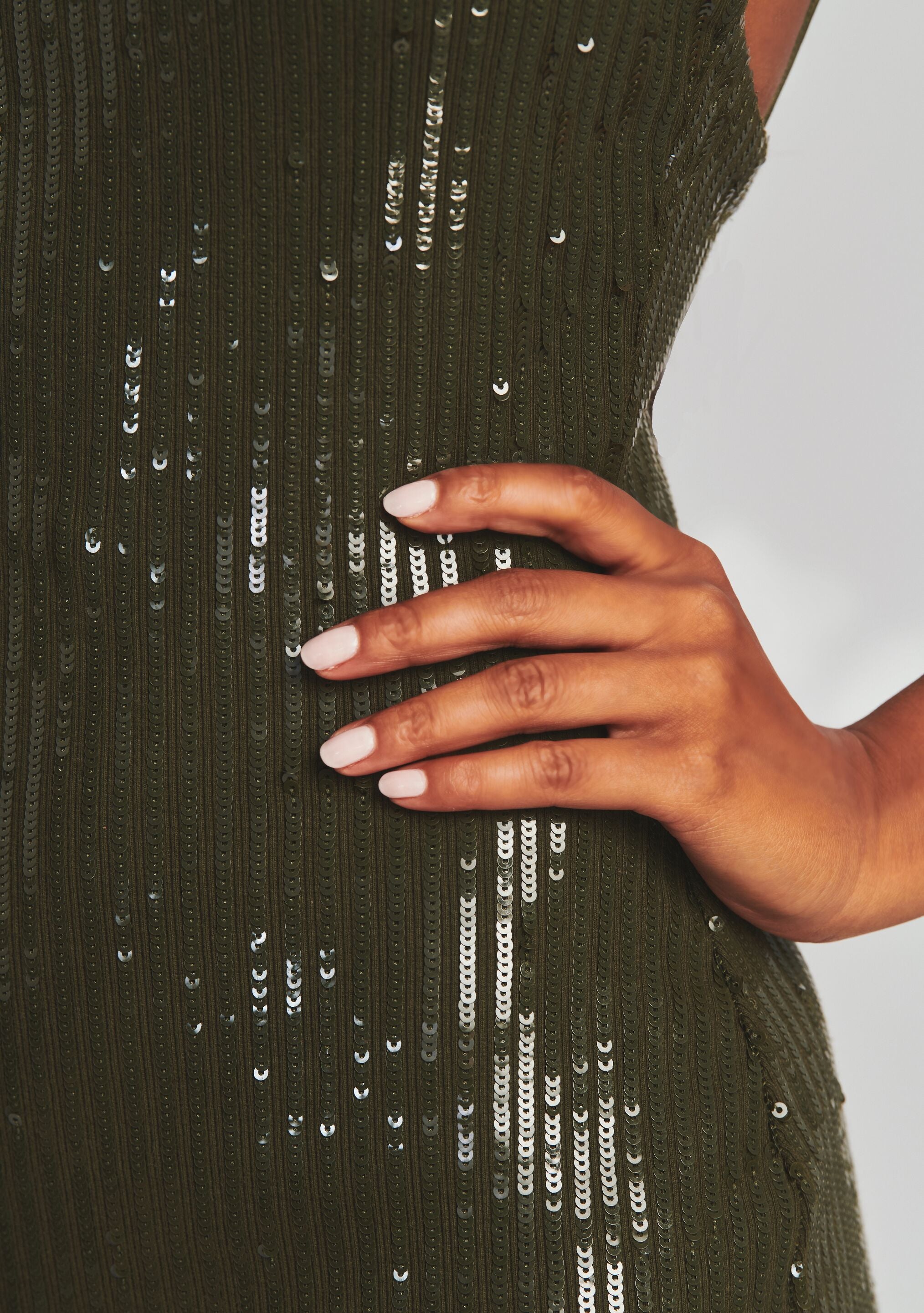 Hudson Sequin Knit Dress-Stylulu