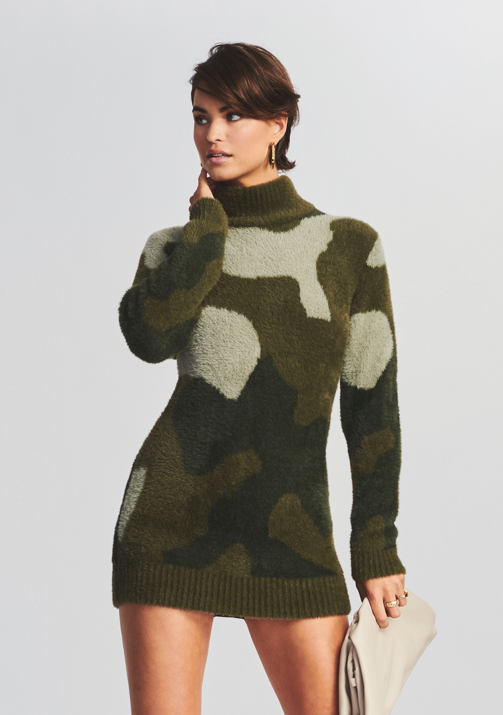Birch Sweater Dress-Stylulu