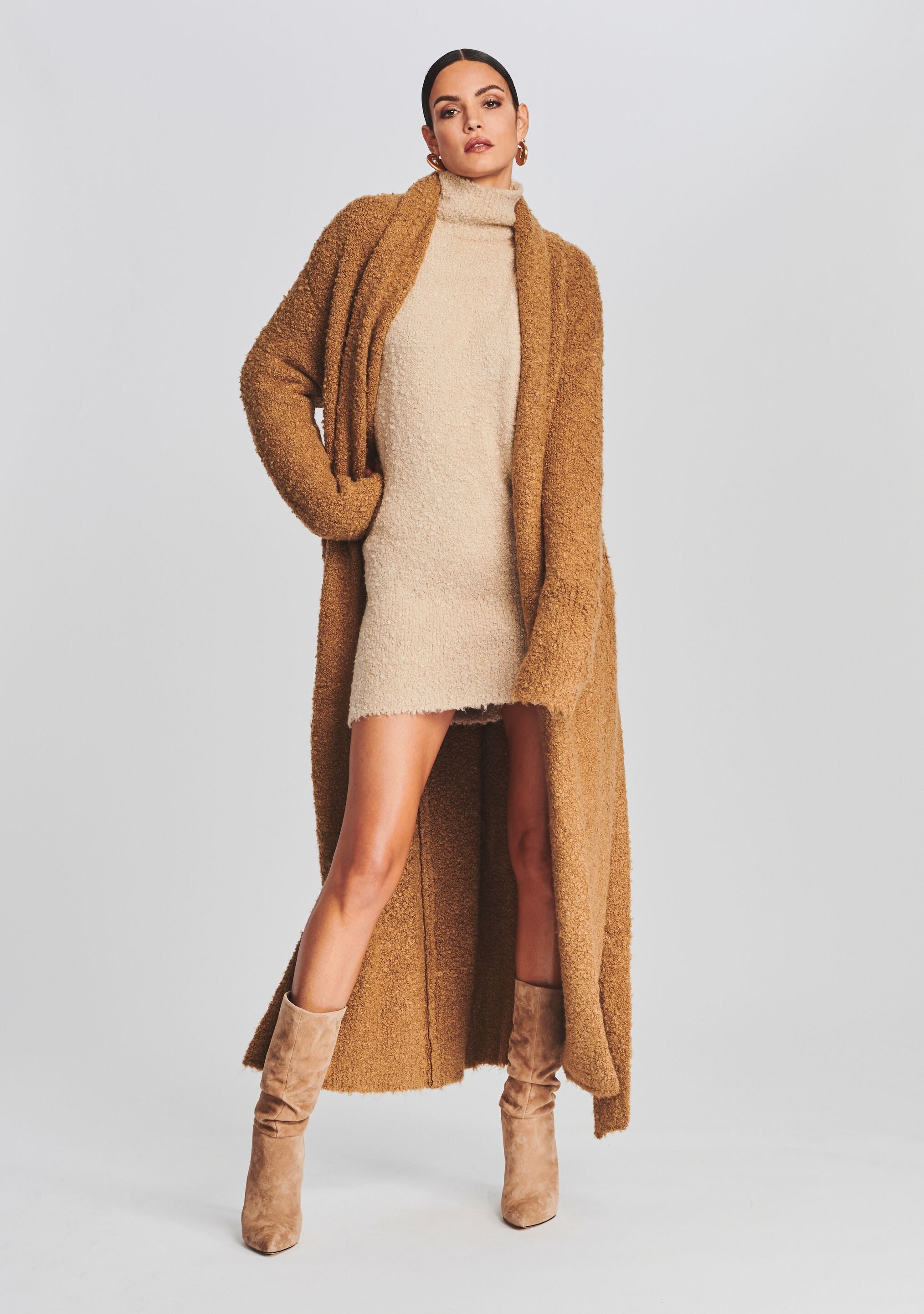 Charlie Sweater Dress-Stylulu