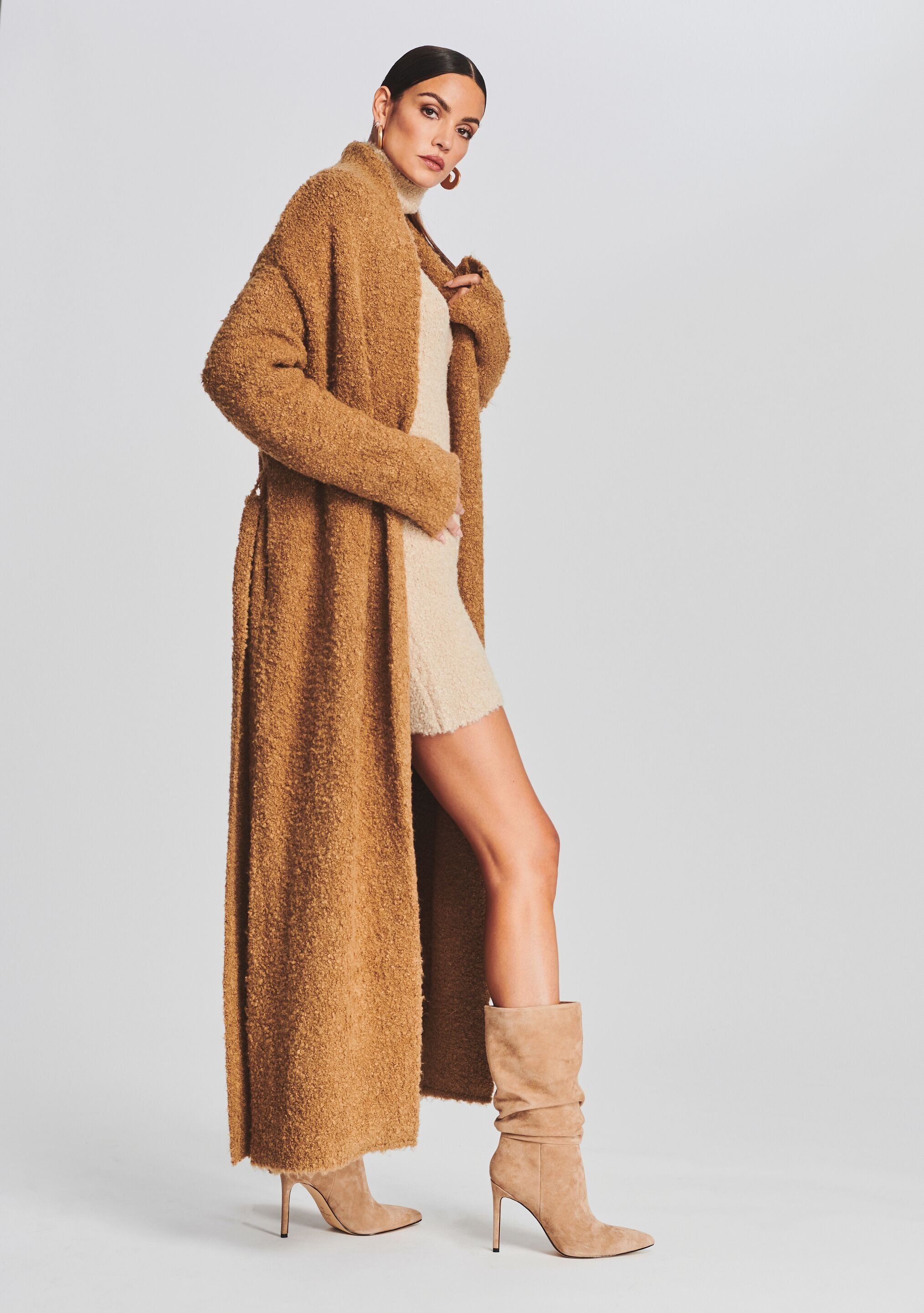 Reed Boucle Cardigan-Stylulu