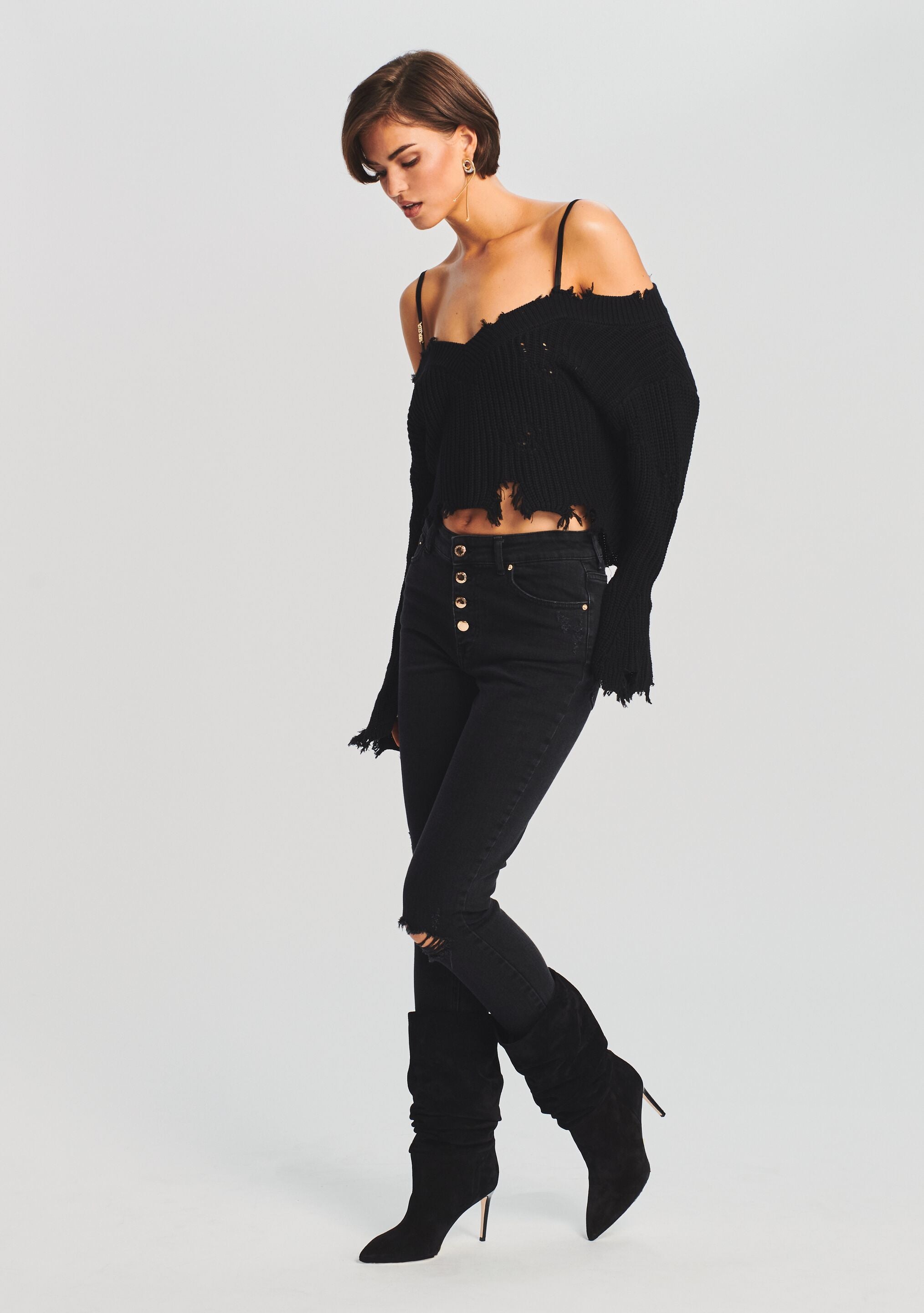 Mid Rise Dax Pant-Stylulu