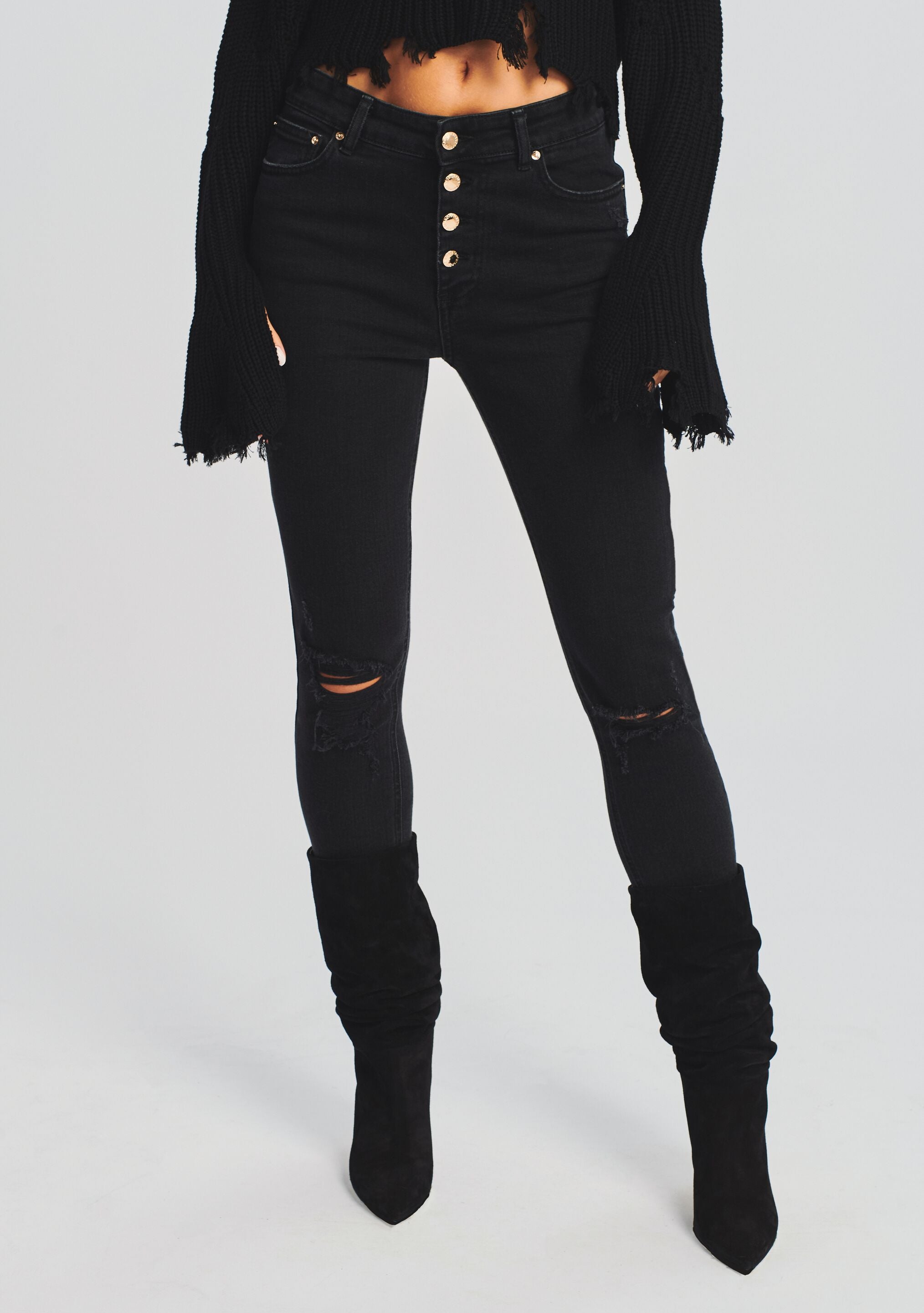 Mid Rise Dax Pant-Stylulu