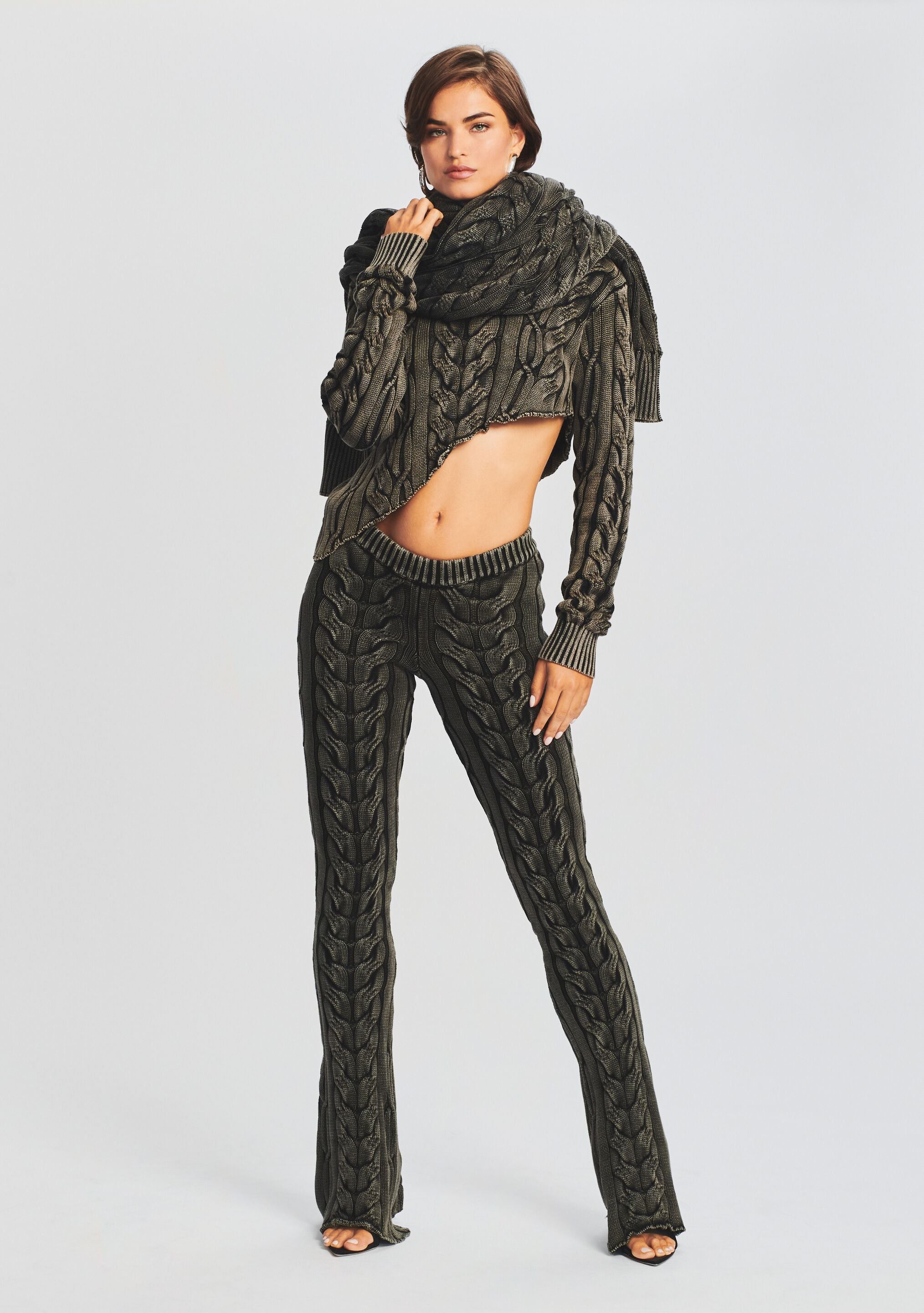 Cayenne Cable Knit Pant-Stylulu