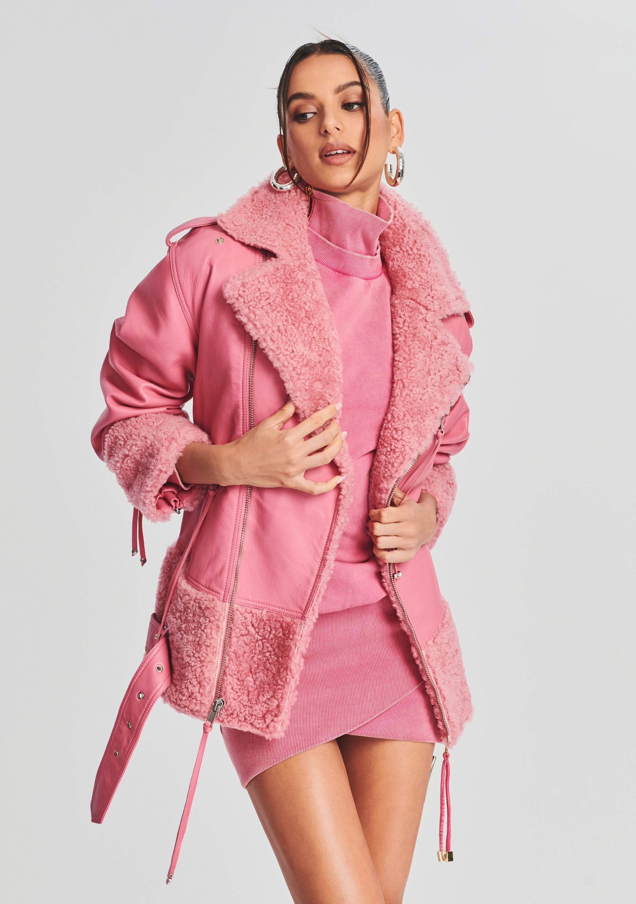 City Leather Jacket-Stylulu