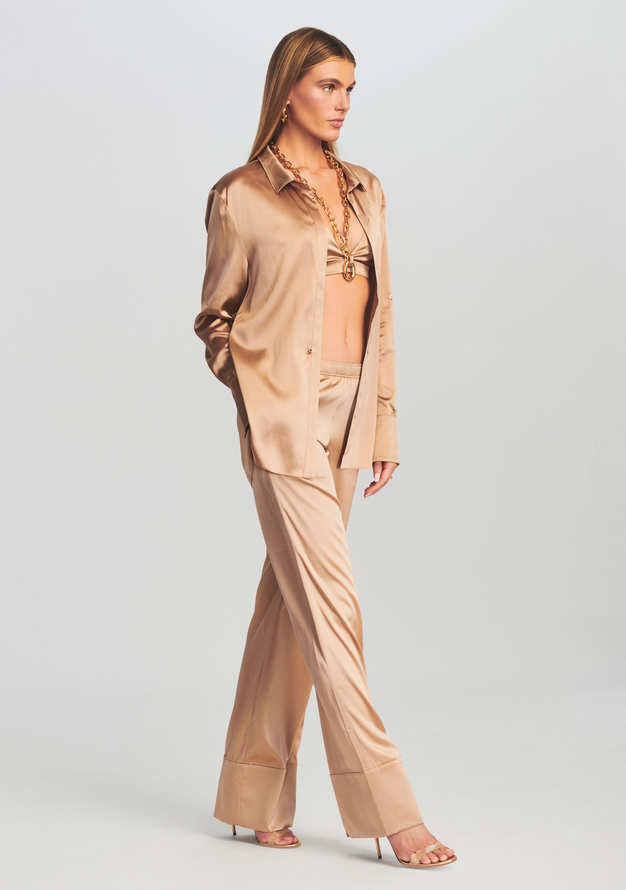 Karry Silk Shirt-Stylulu