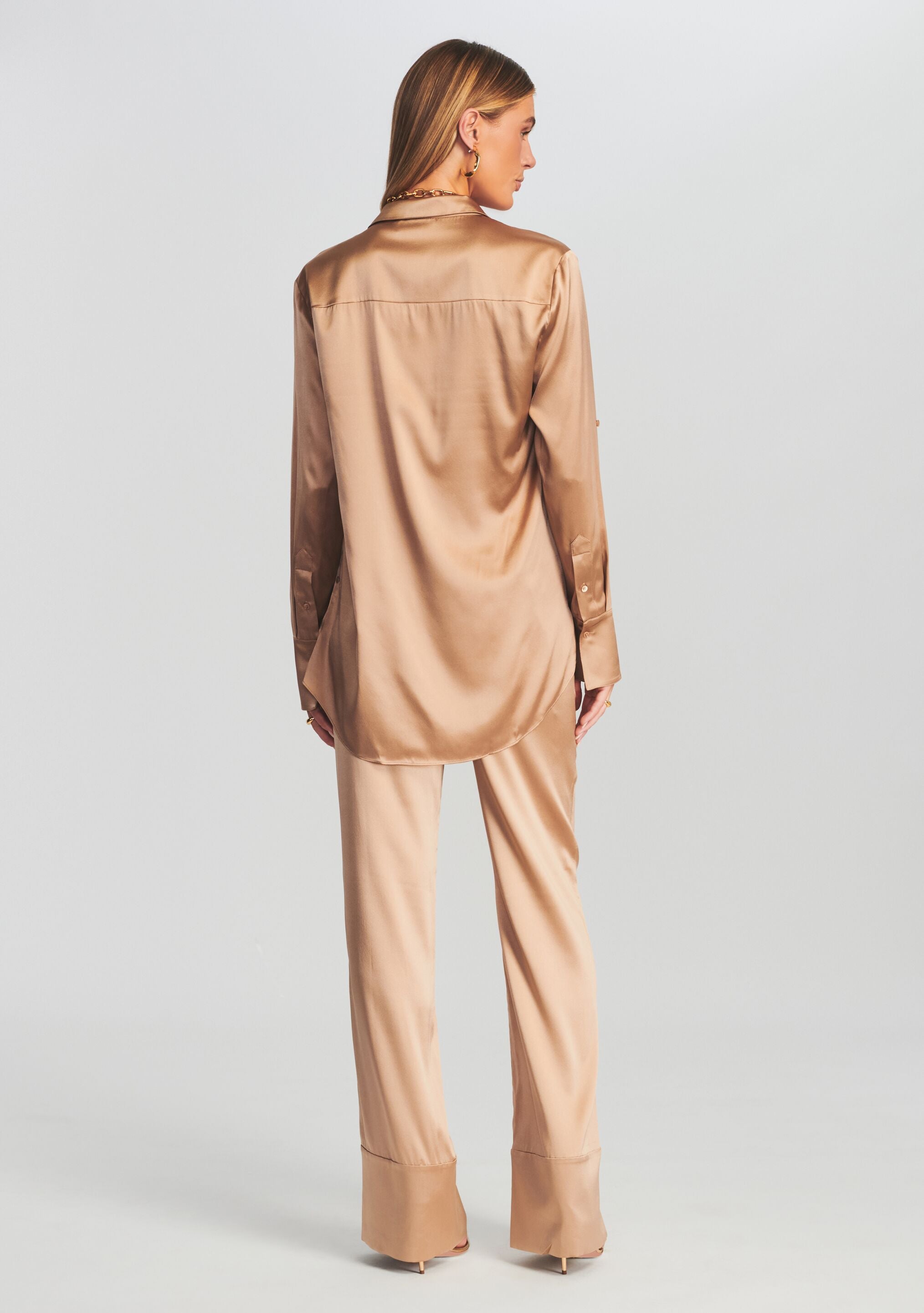 Karry Silk Shirt-Stylulu