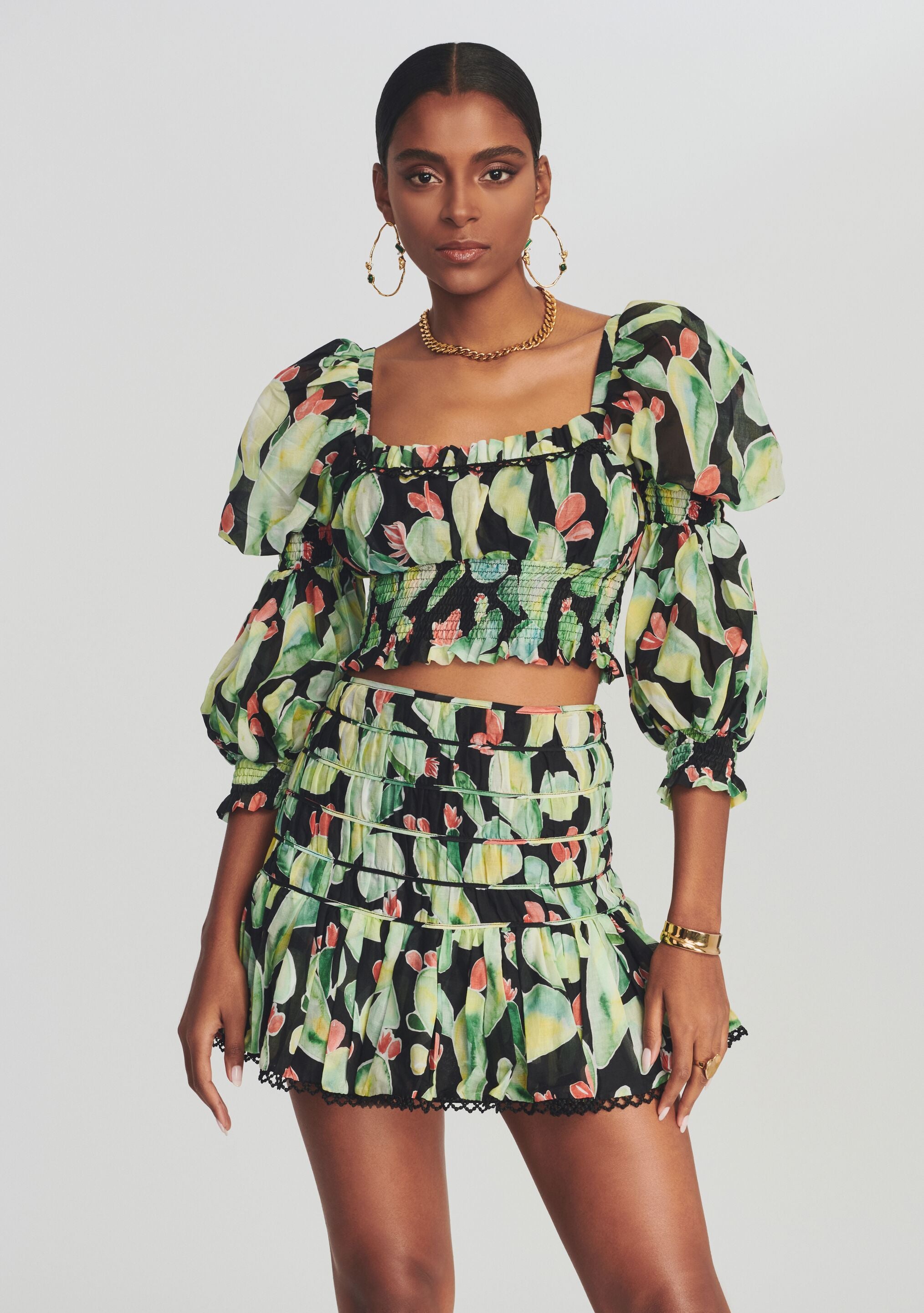 Gia Short Skirt-Stylulu