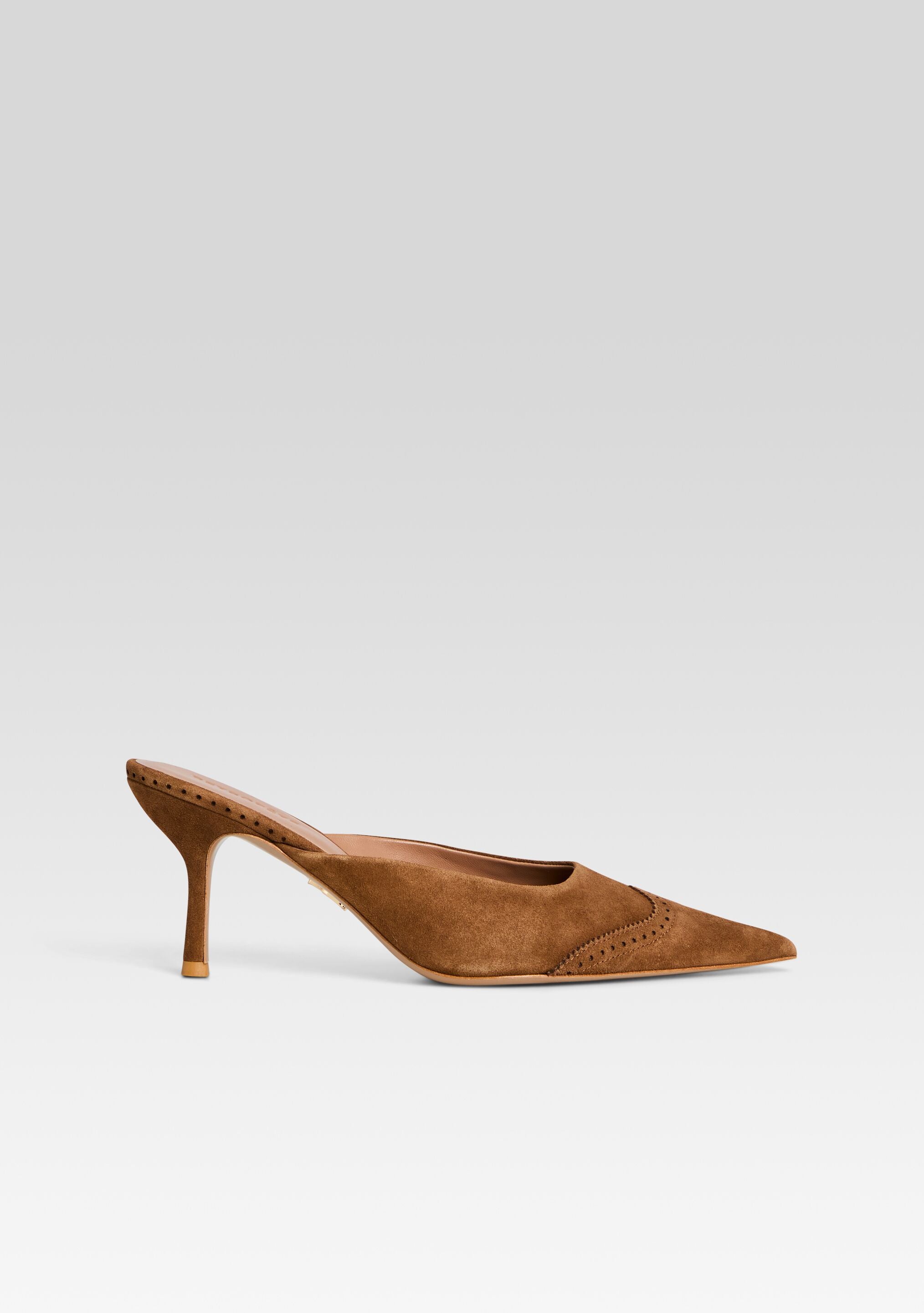 Daphne Suede Mule-Stylulu
