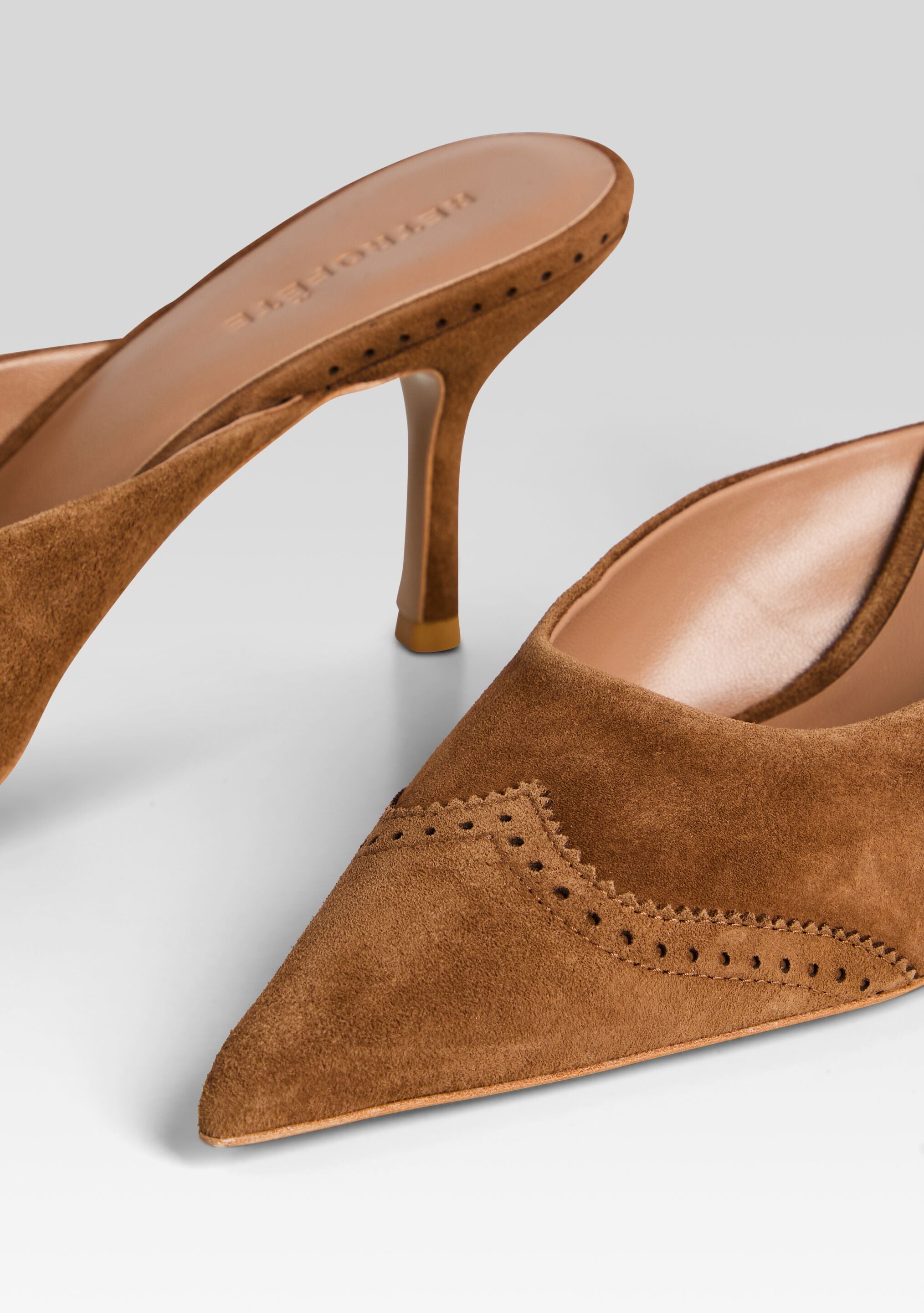 Daphne Suede Mule-Stylulu