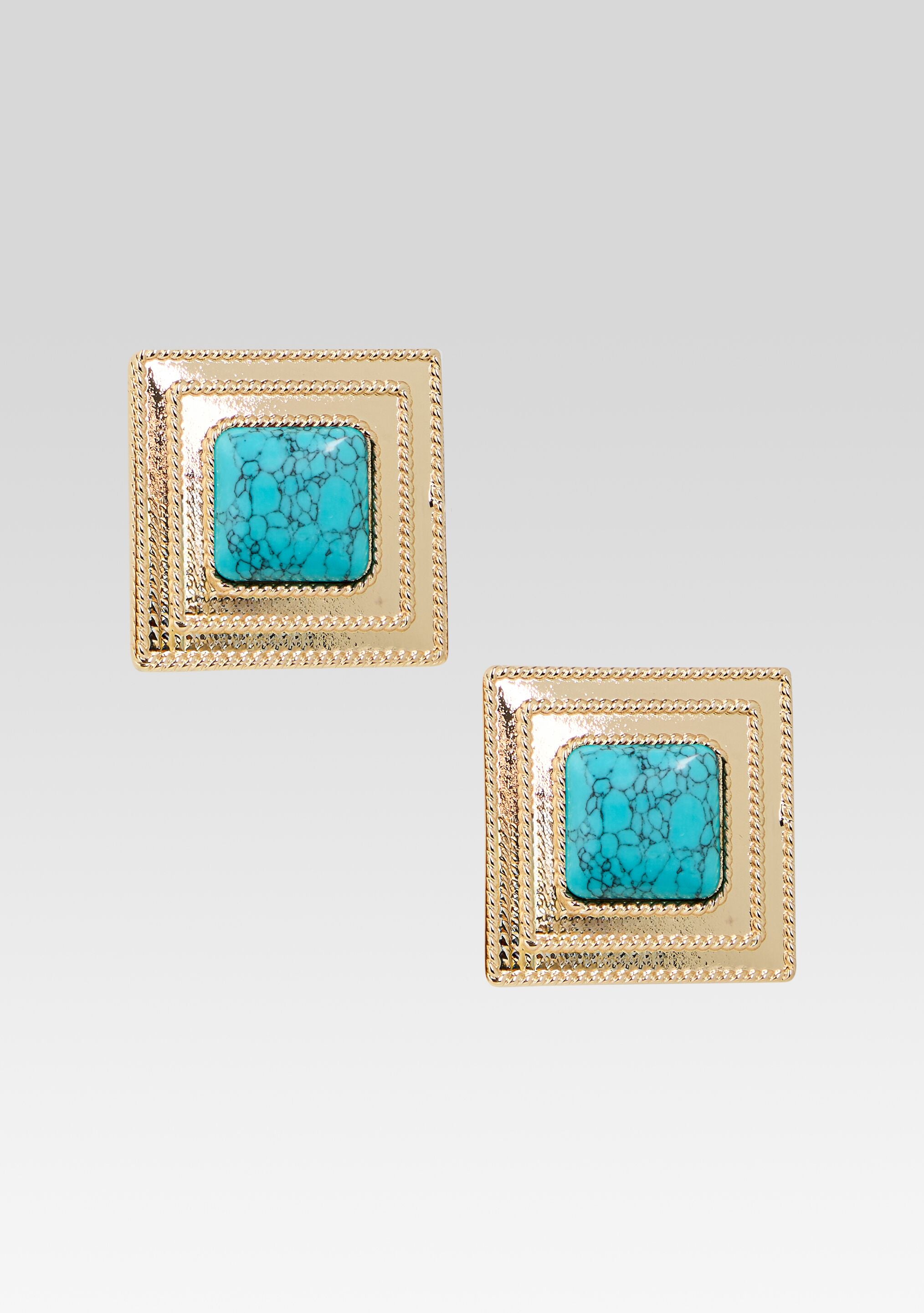 Umbriana Turquoise Earrings-Stylulu