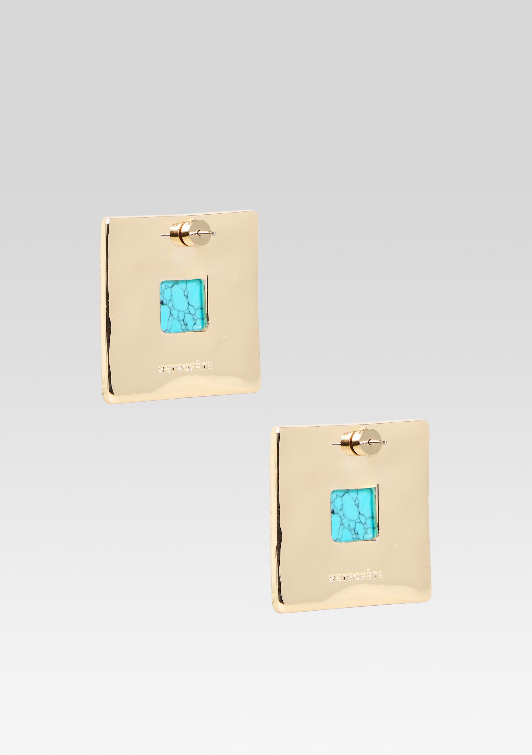 Umbriana Turquoise Earrings-Stylulu