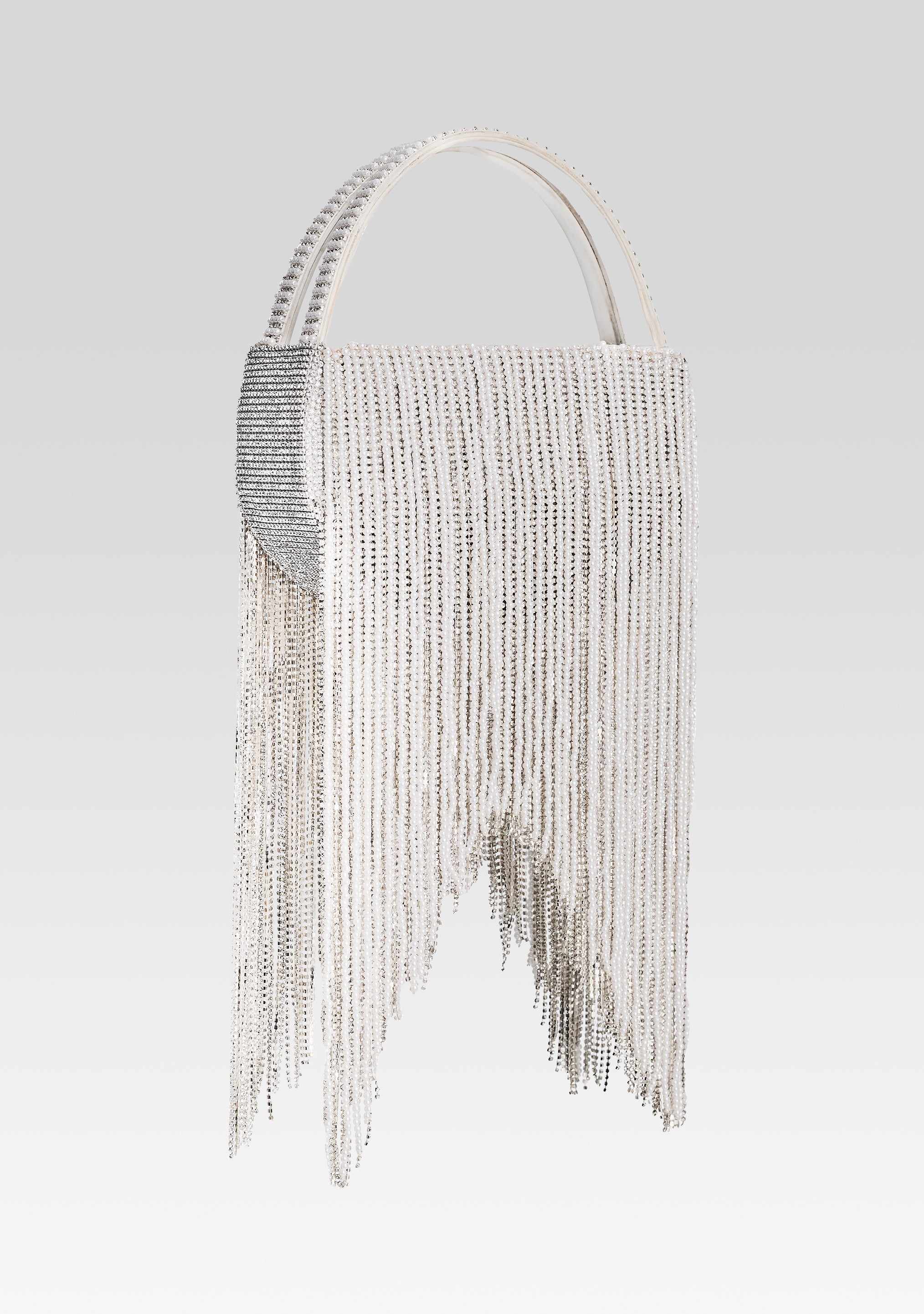Estel Medium Pearl Fringe Bag-Stylulu