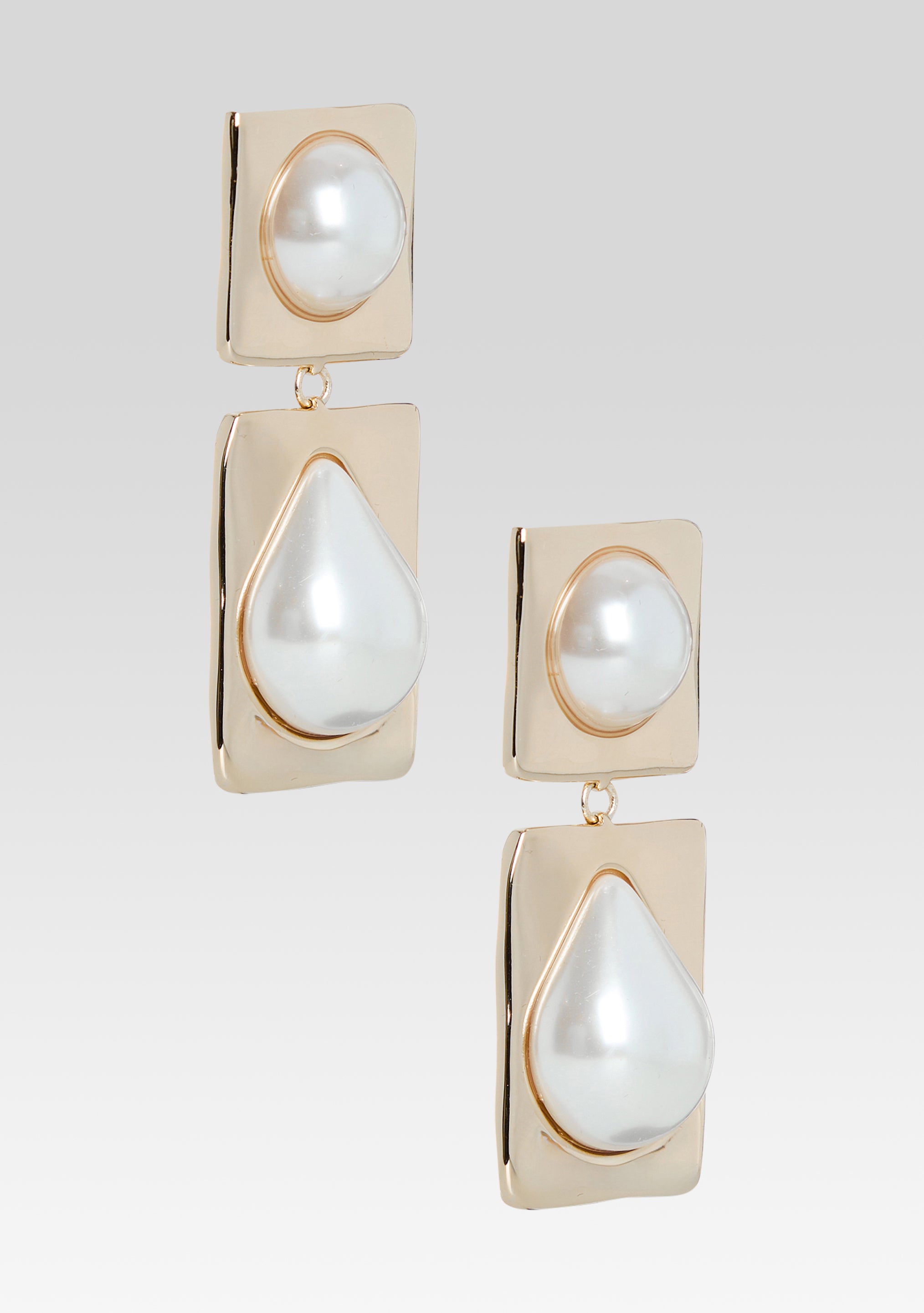 Savannah Pearl Drop Earrings-Stylulu