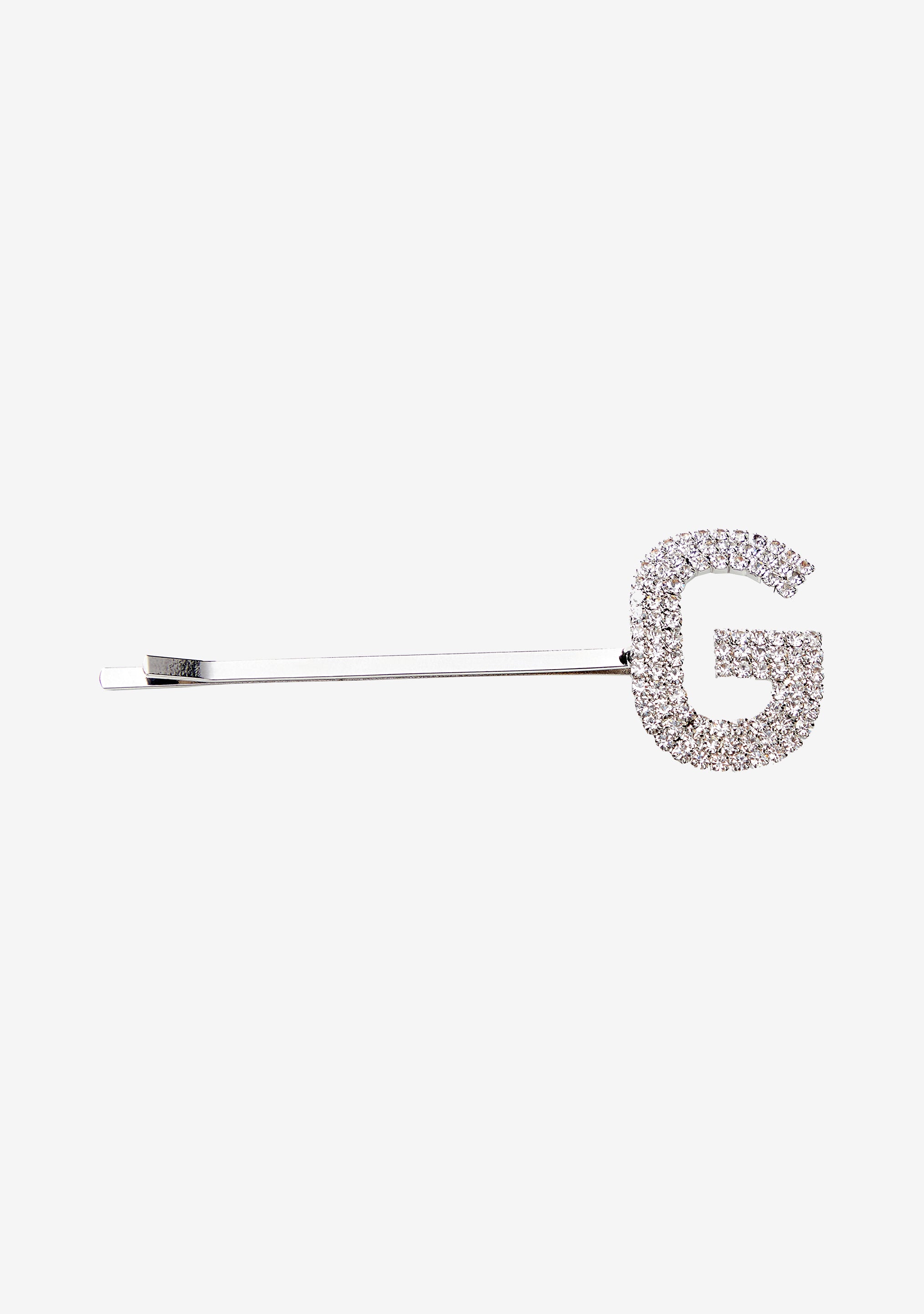 Rhinestone Alphabet Hair Clip-Stylulu
