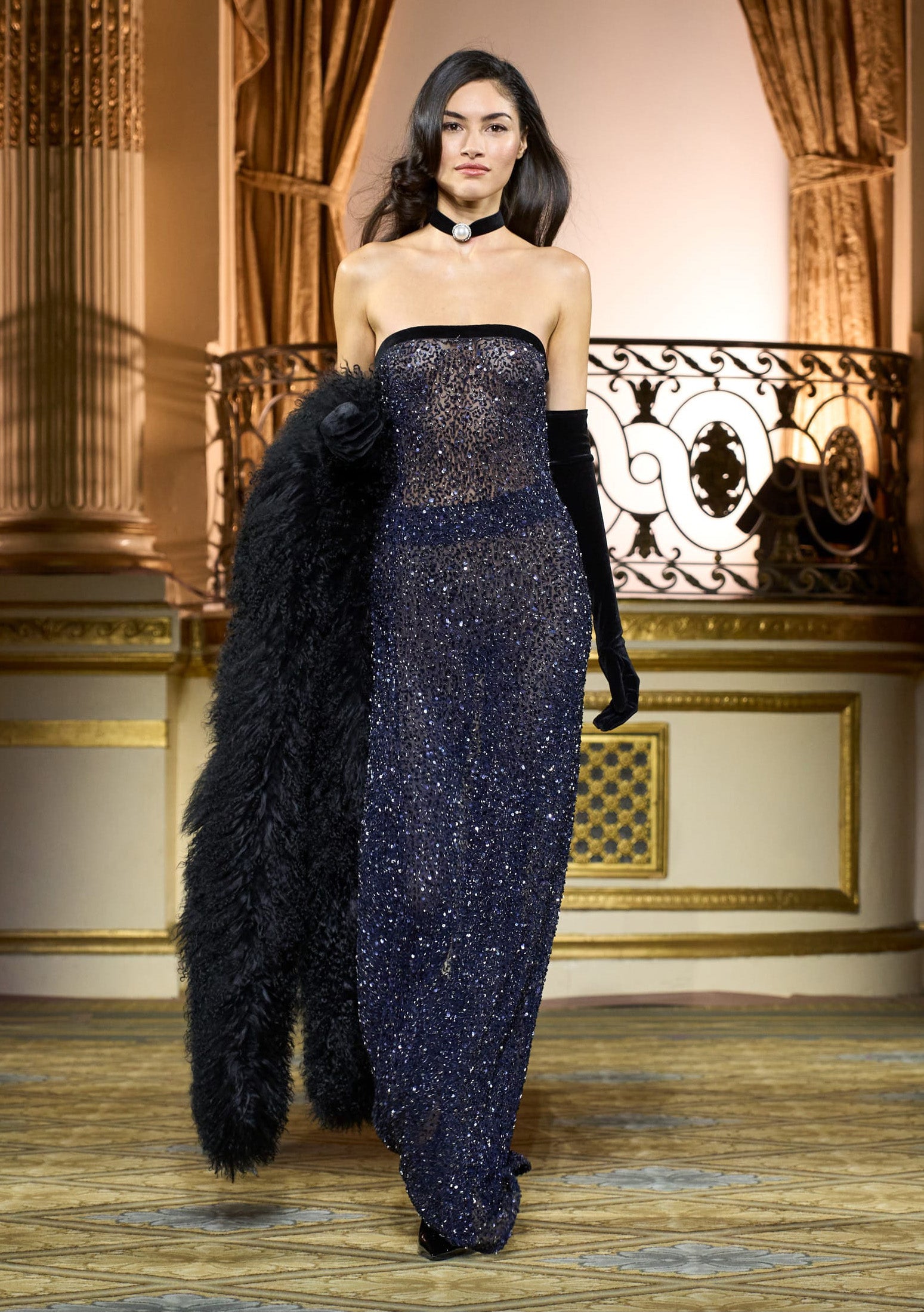 Villy Sequin Gown-Stylulu