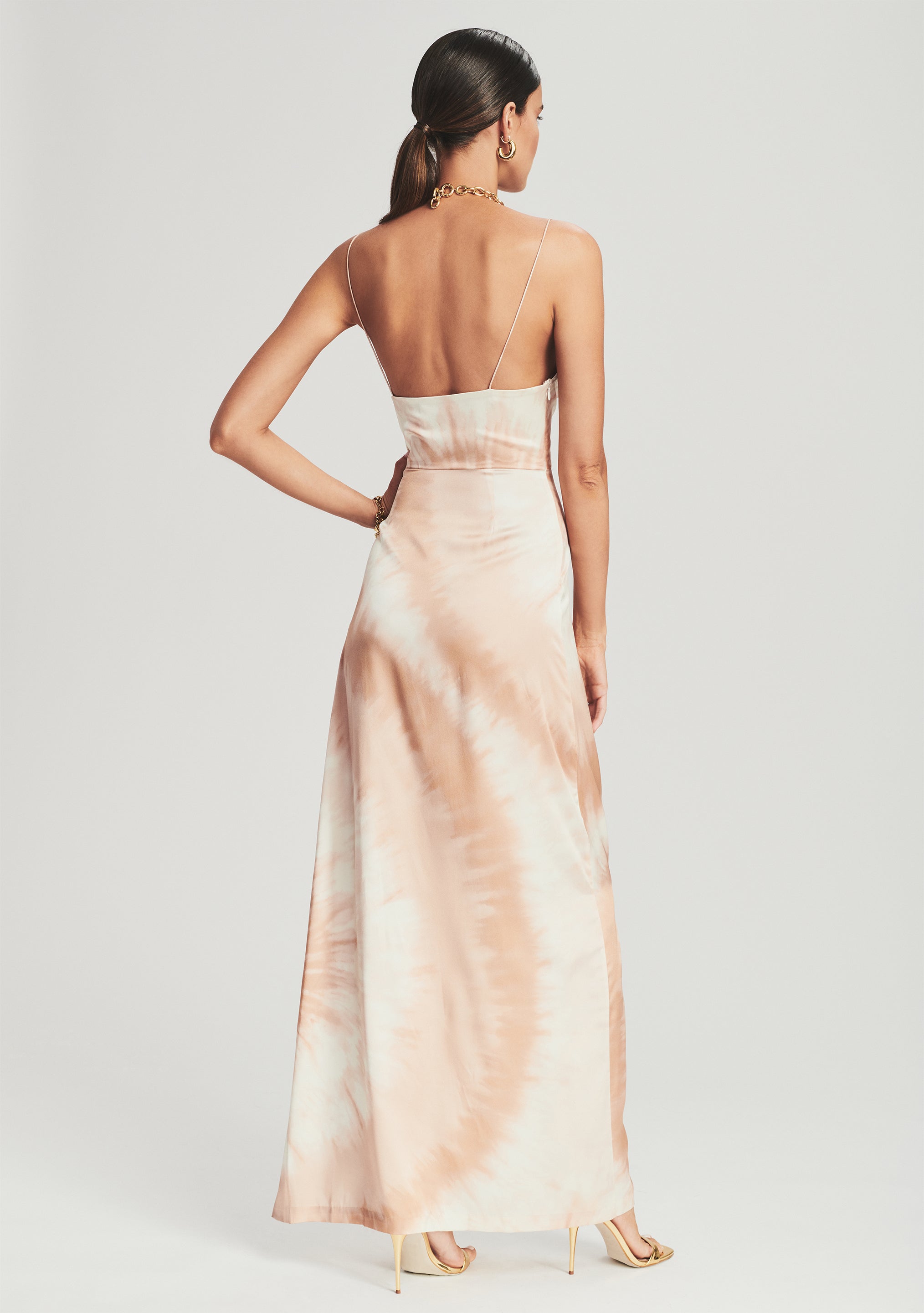 Marlene Silk Dress-Stylulu