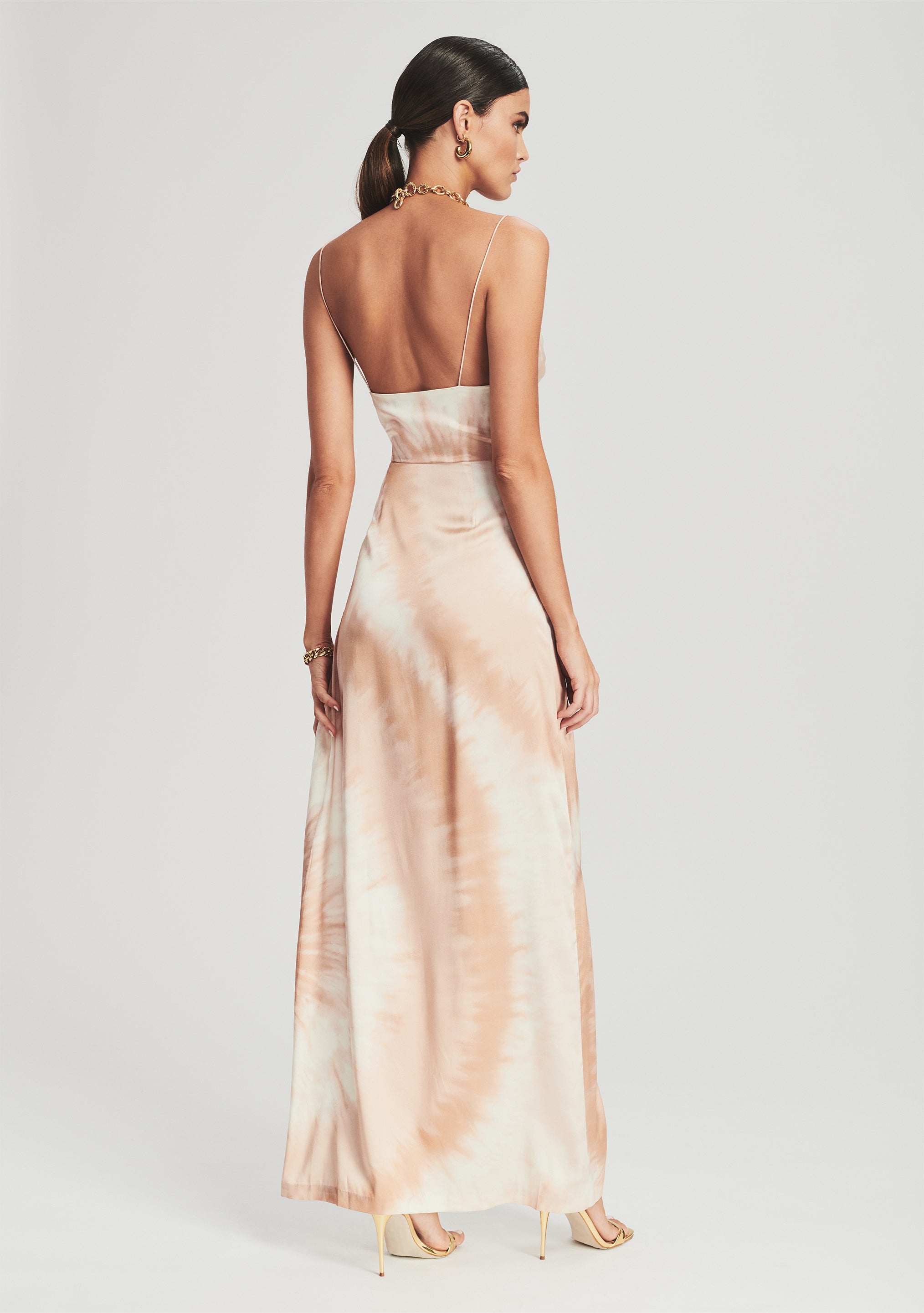 Marlene Silk Dress-Stylulu