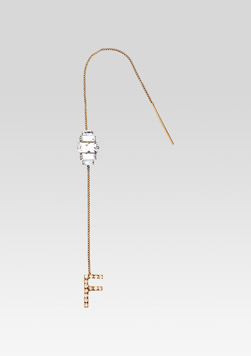 Aster Letter Earring-Stylulu